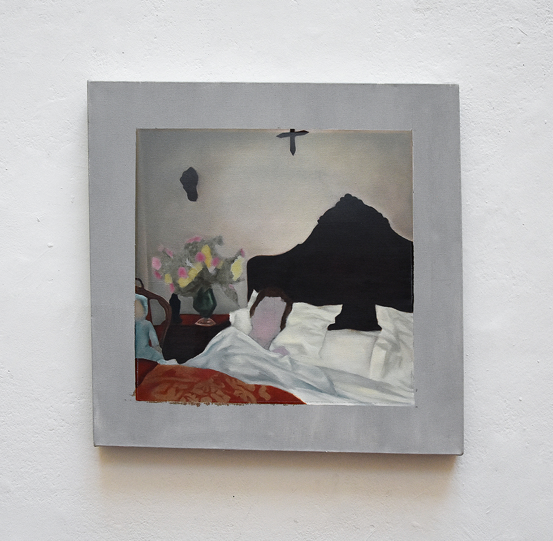 'esta triste recordação II', oil on canvas, 50 x 50 cm