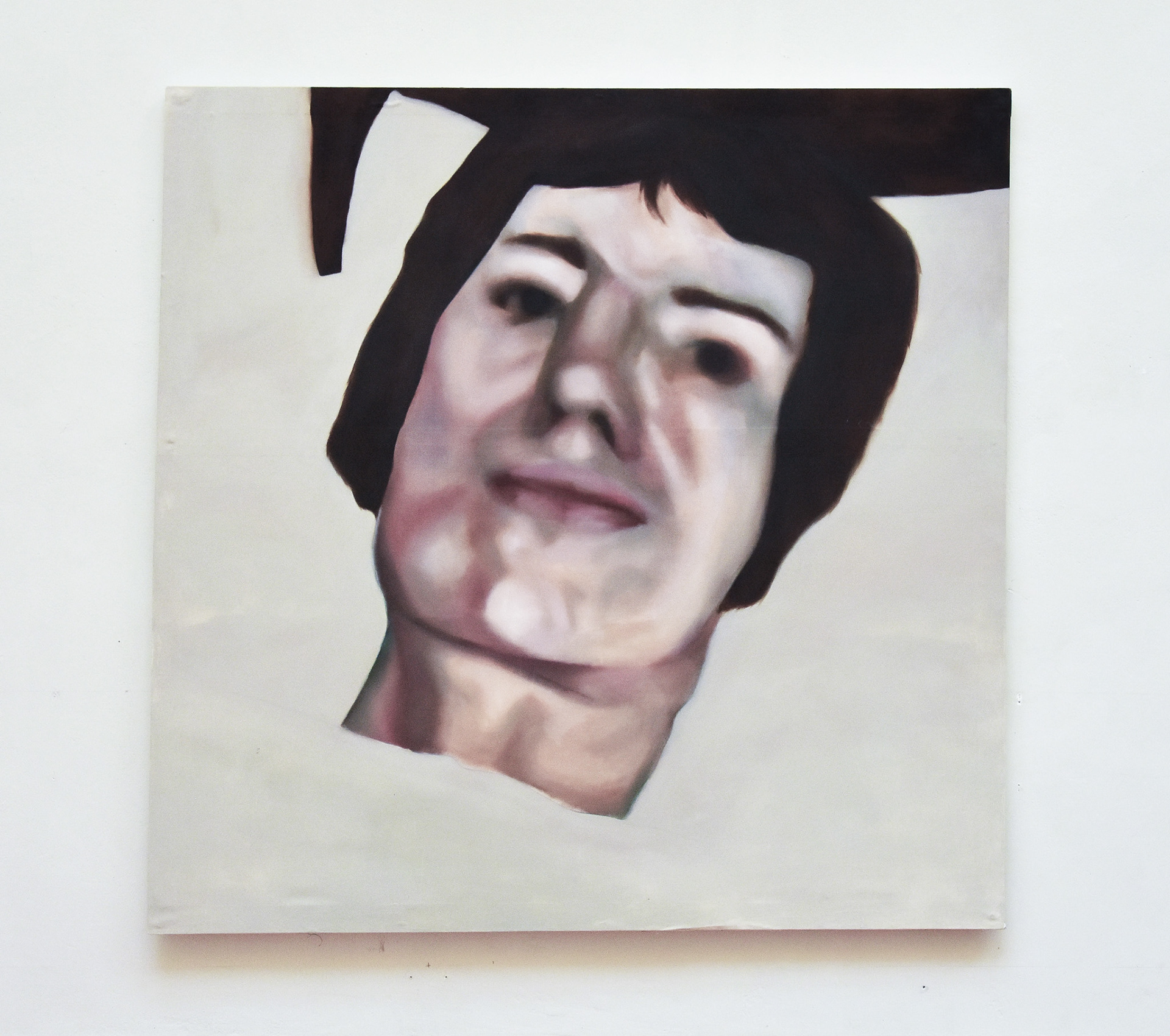 'esta triste recordação I', oil on canvas 135 x 140 cm