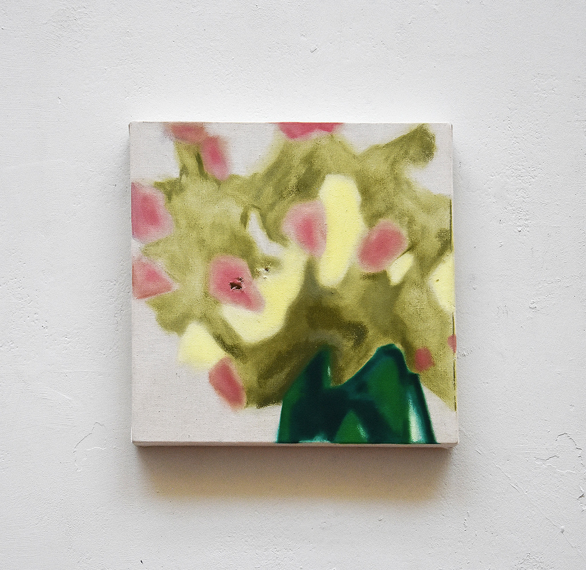 'esta triste recordação III', oil on canvas, 24  x 24 cm