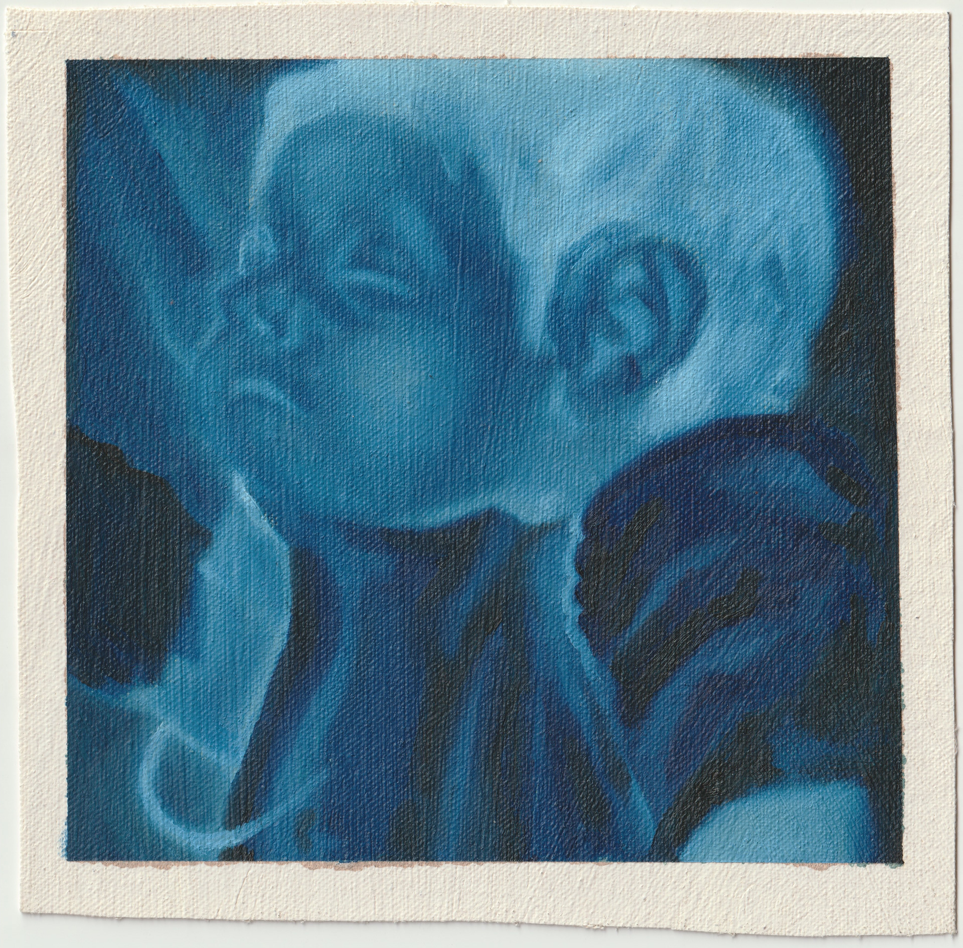 'Preemie', Oil on canvas, 15 x 15 cm