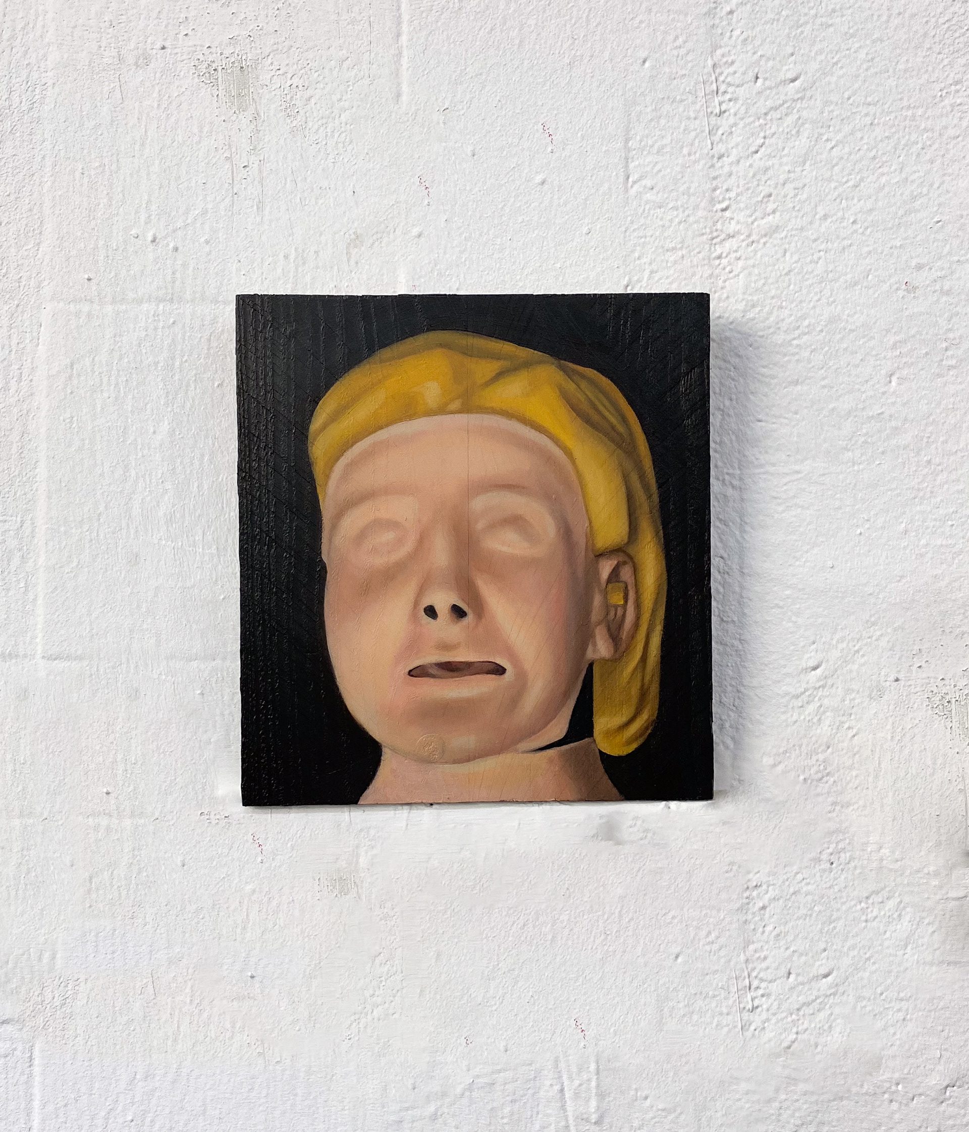 'Anne I', oil on wood panel, 20 x 20 cm