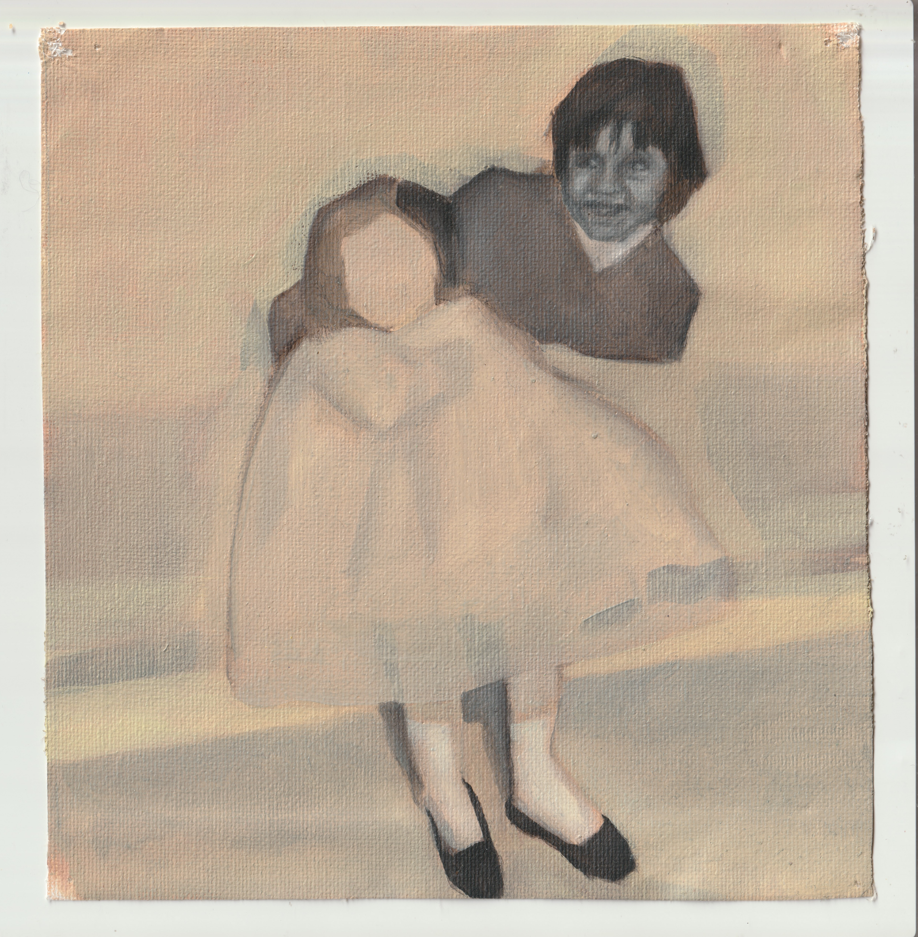 Untitled, Oil on canvas, 21 x 21 cm