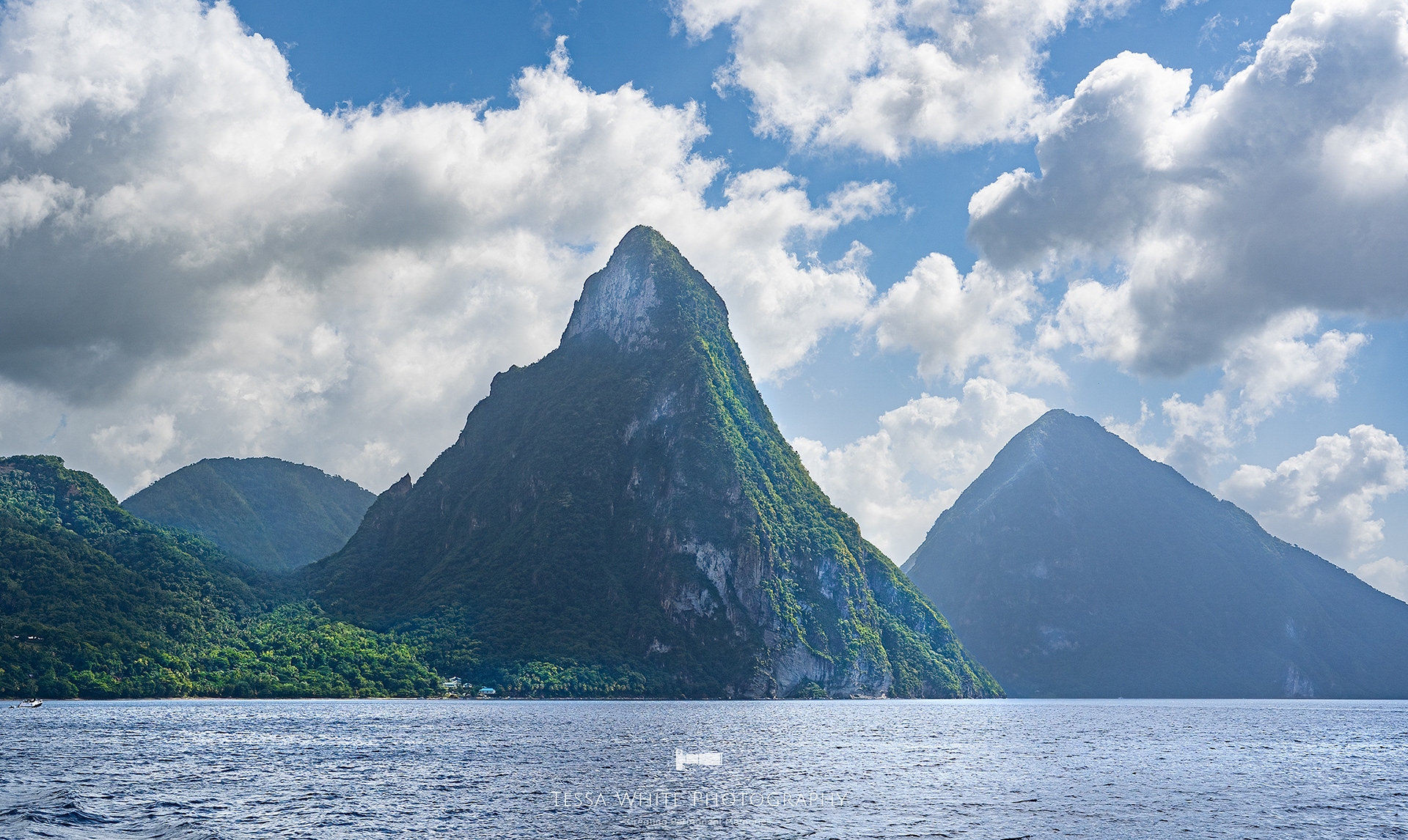 St Lucia -The Pitons