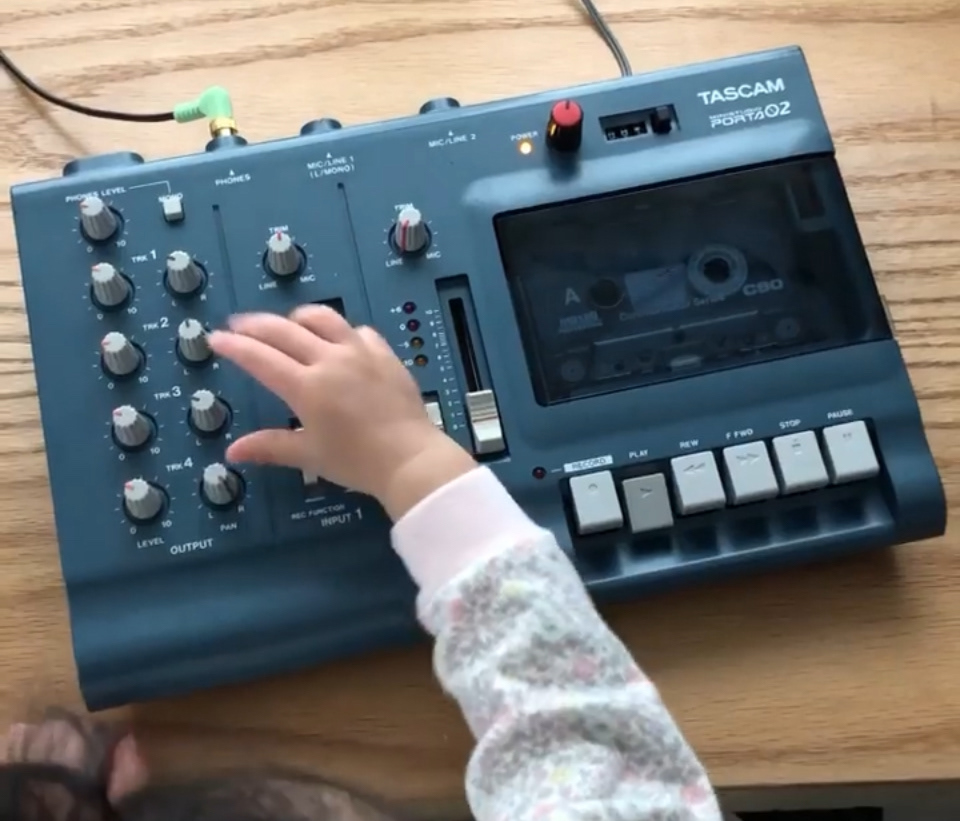 Customized Tascam Porta 02 - Speed Control