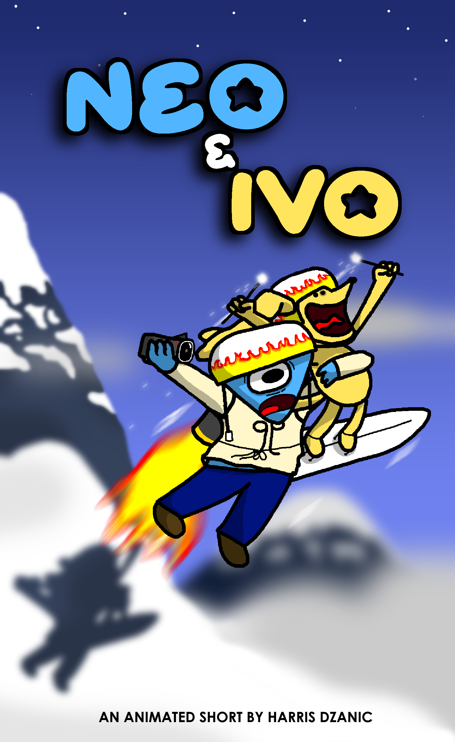 Poster created to promote the animation.