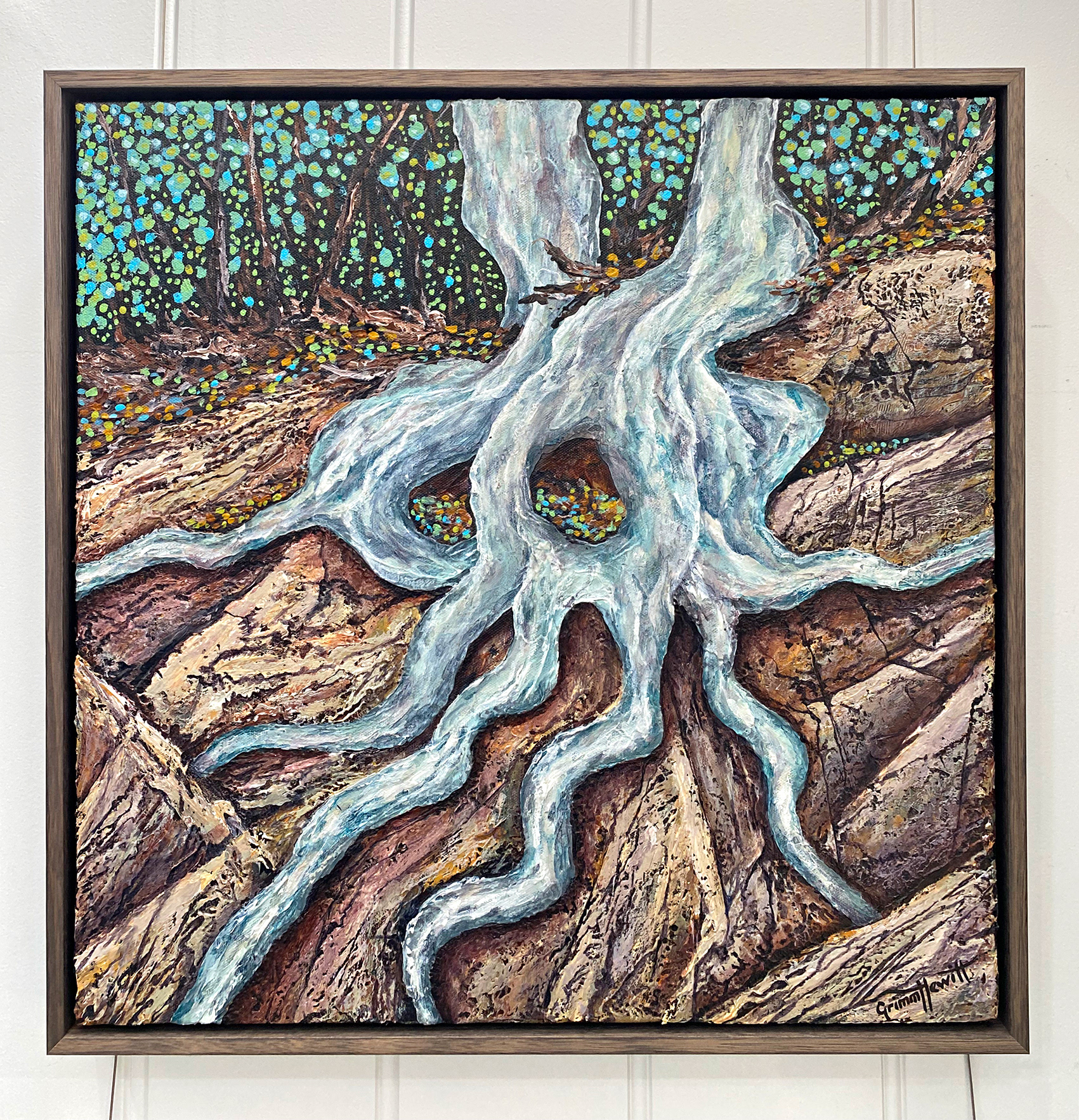 Framed in Tasmanian Oak