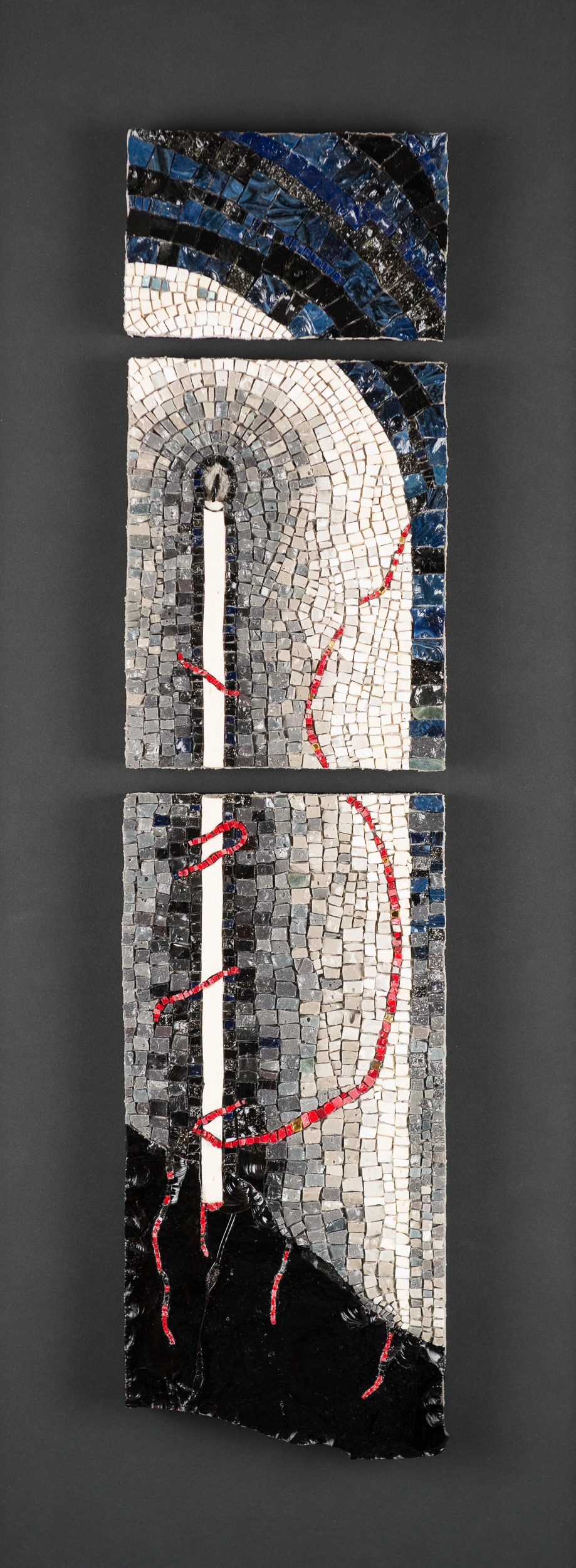 2015: Prayers in the Darkness framed: 32 ½” x 13 ½”; sold