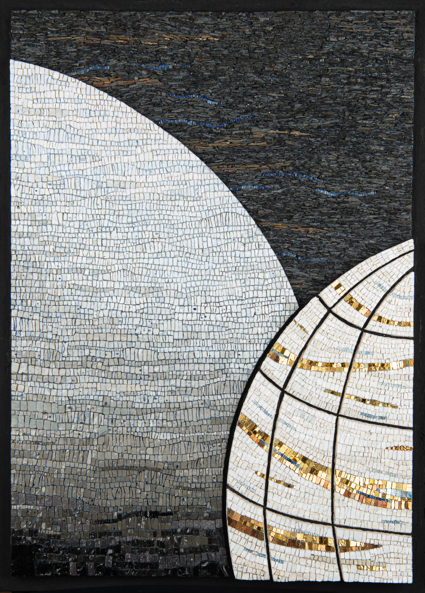 2020: Leave Taking (Panel 3 of Release Series) 33”H x 24”W Price: $3500