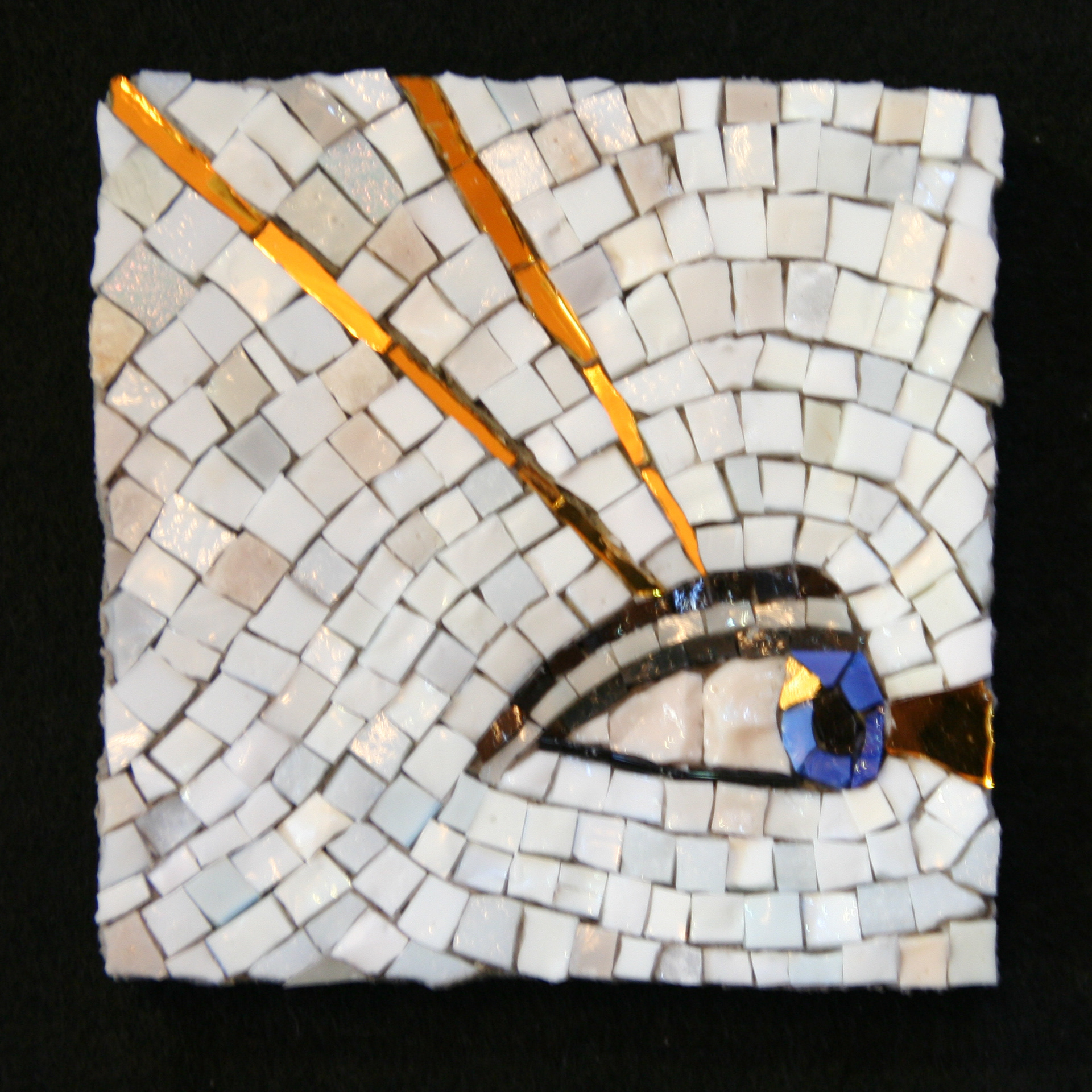 2012. Sight Lines. Framed. 7 1/2" x 7 1/2". Sold.