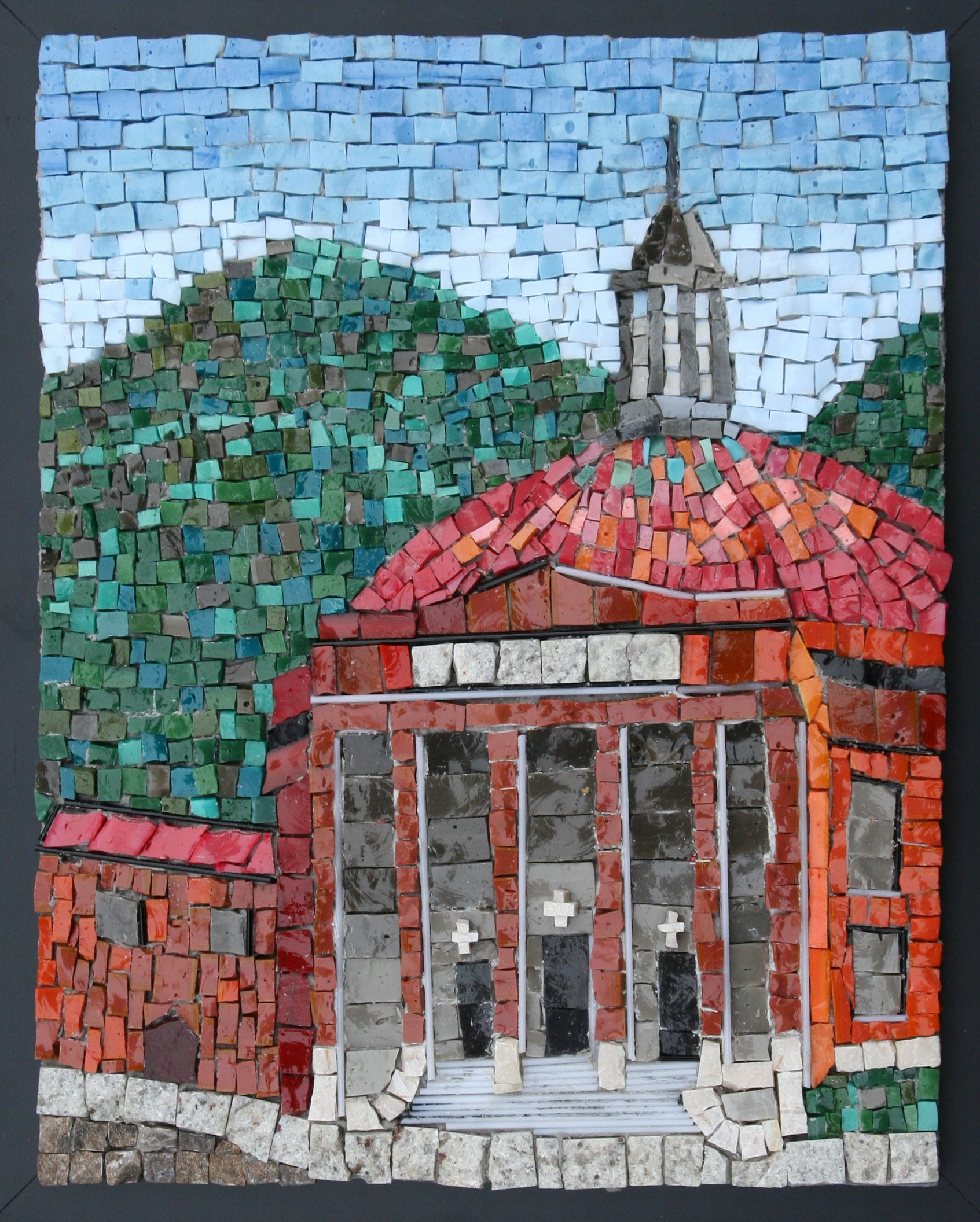 2010. For My Father. 12 1/2" x 10 1/2". Not for sale.