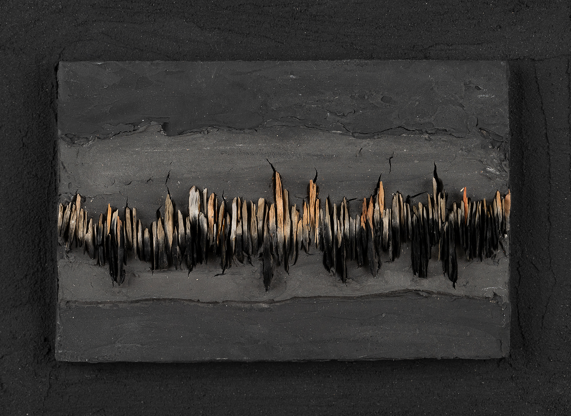 2022.Slate Class, #3 6”x8” mounted $100