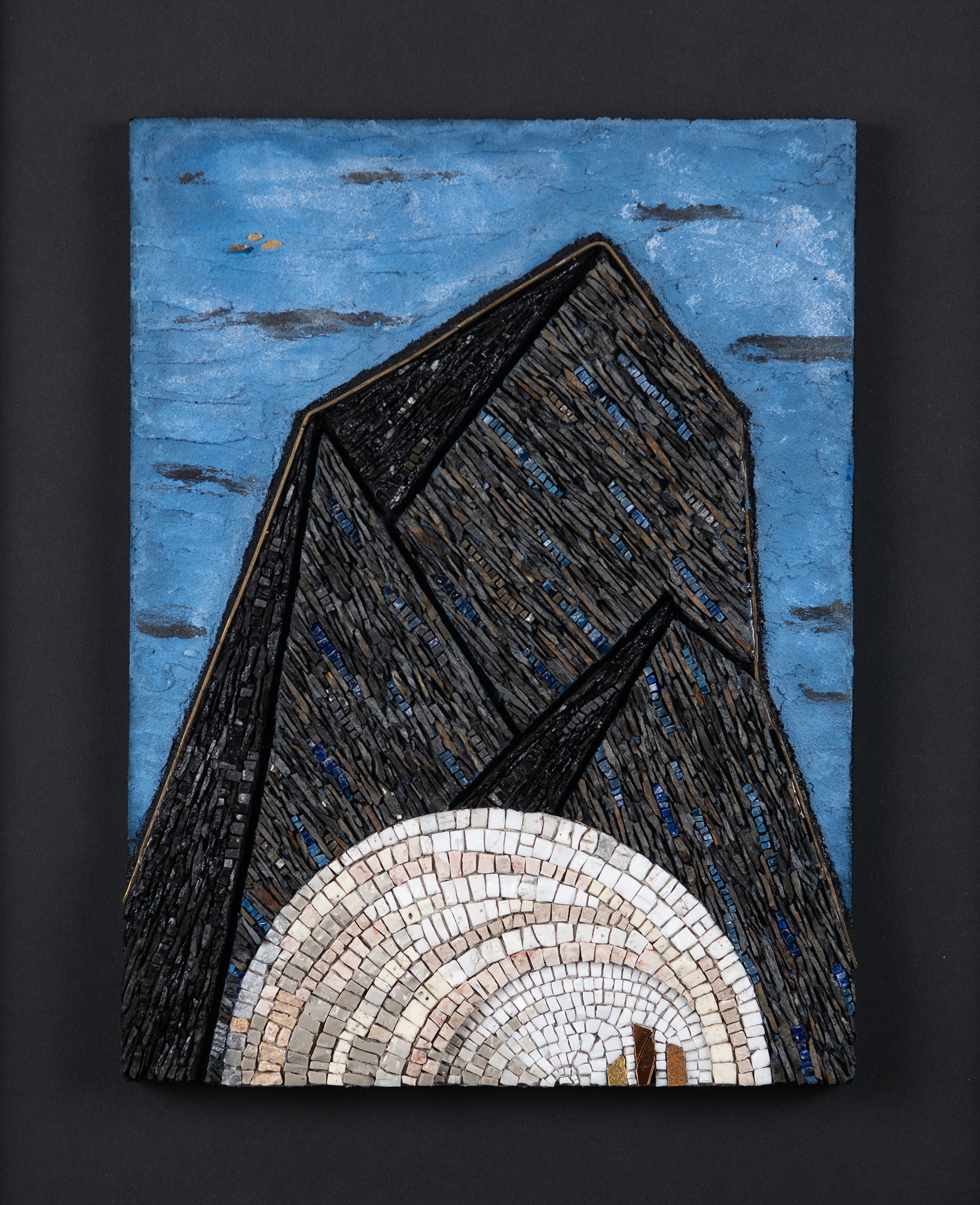 2018: Refuge II 17.25" H x 14.25" W x 2" D Framed Price: $650.