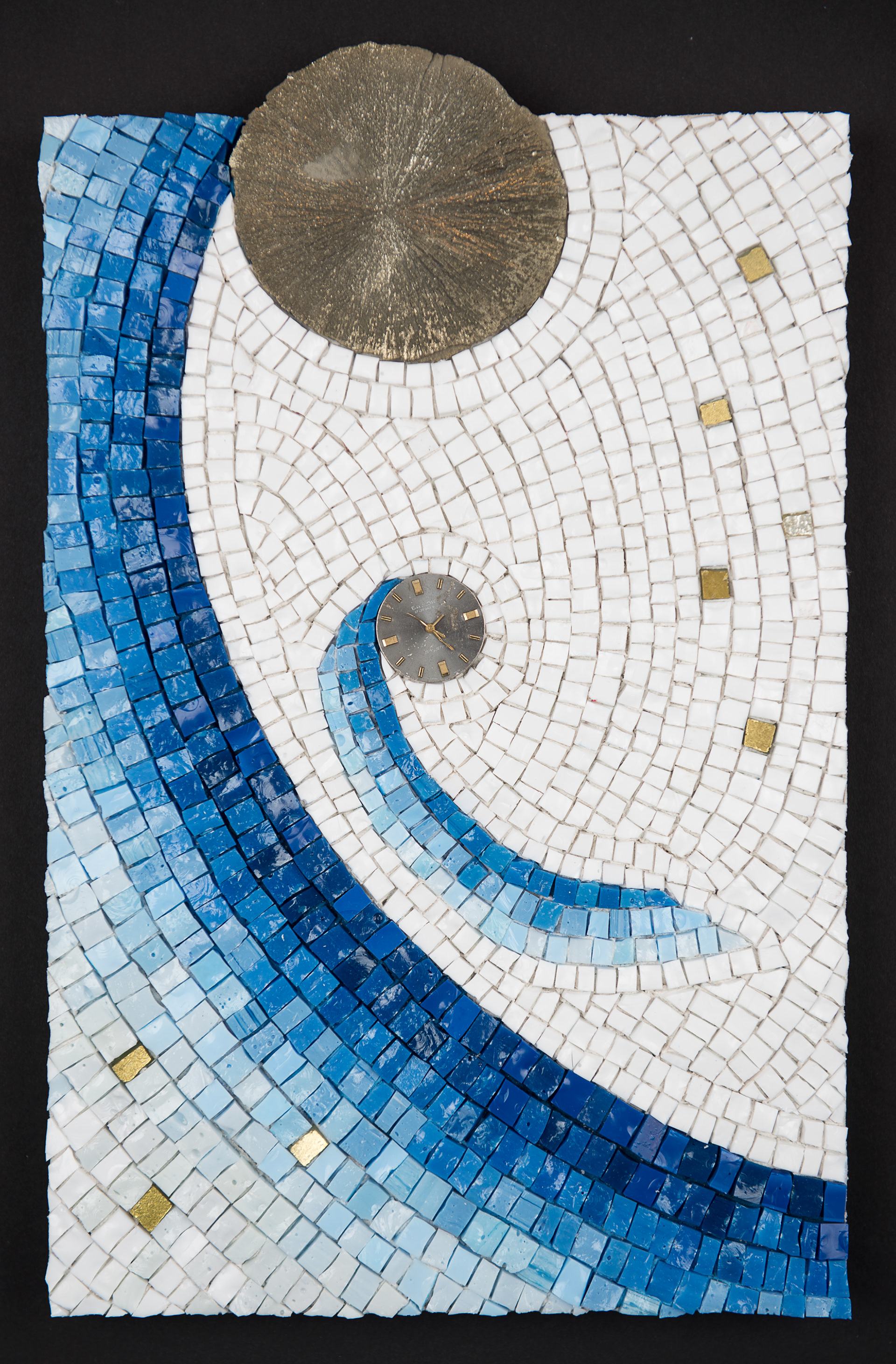 2013, Cradled, 17 3/8" x 13½" framed, sold.