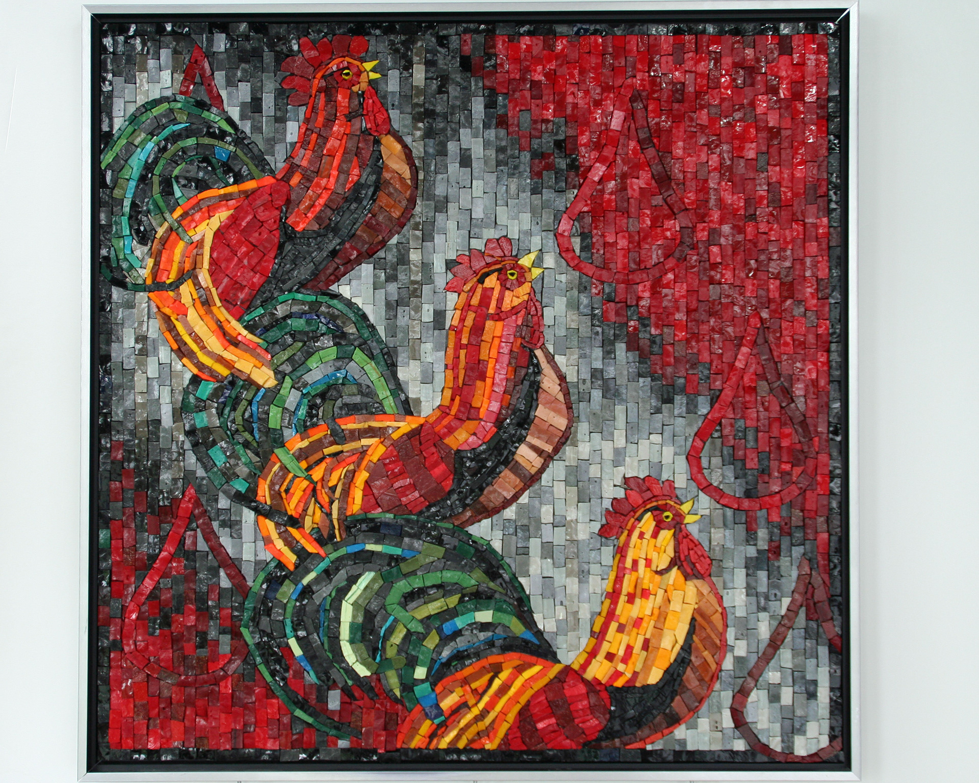 2006. It Is I. 25" x 25". Sold.