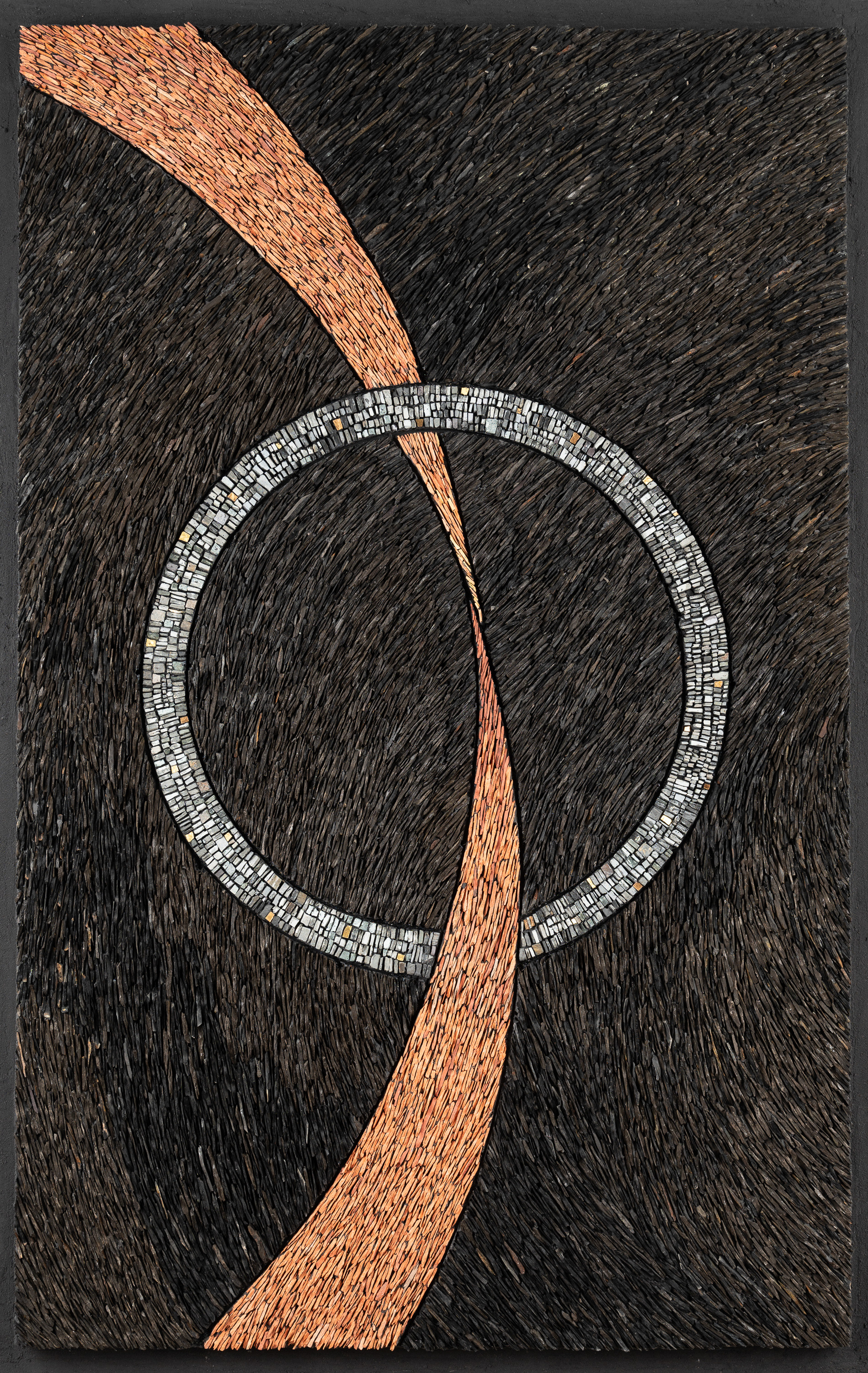  2024:  The Intrusion  33” x 21.5” mounted $2500 available Sept 2025. 