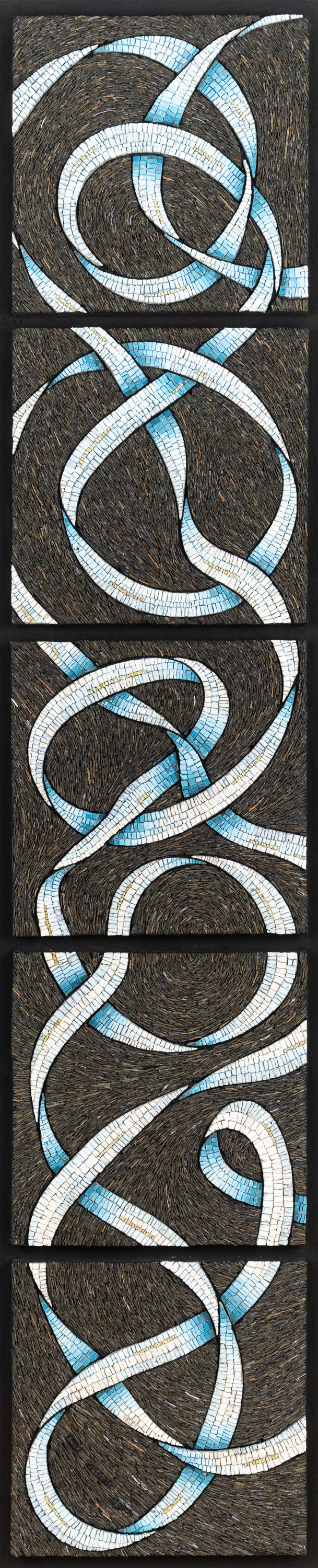 2024. Liam’s Laughter       64”x 14” mounted