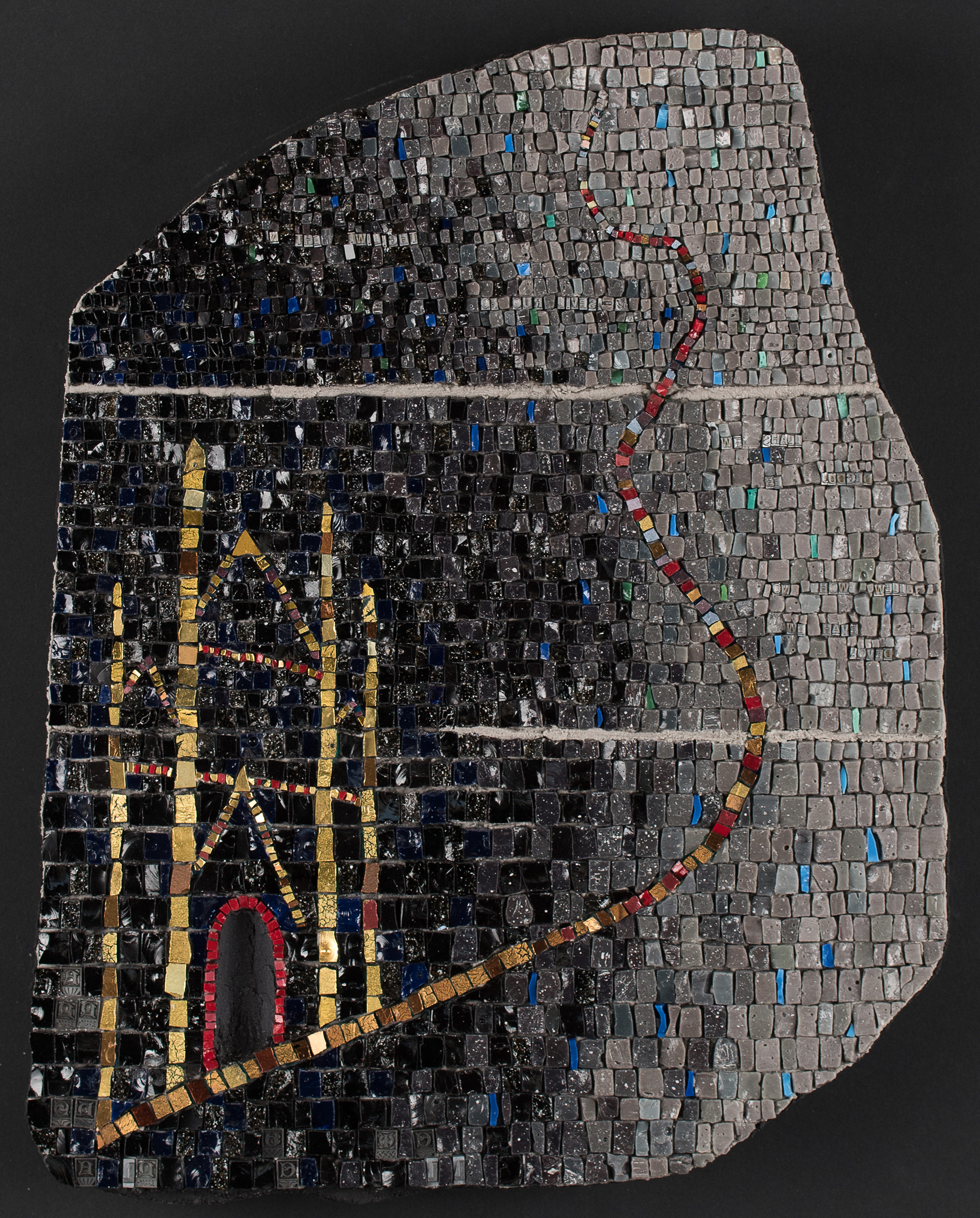 2015: Rosetta Walk framed: 21 ½” x 18” (d: 3”) $950