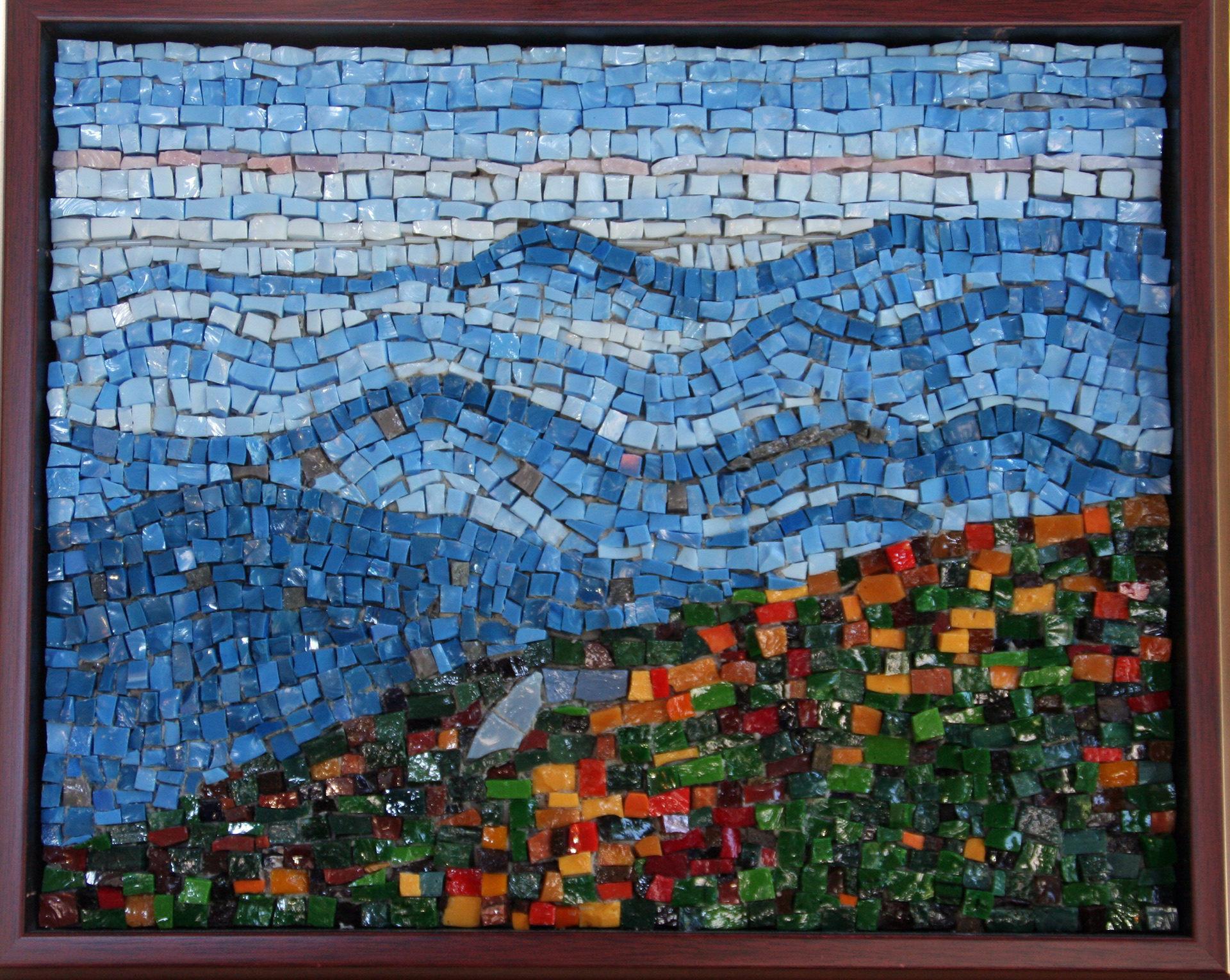 2009. Appalachian Autumn. 9 1/2 x 11 1/2. Sold.