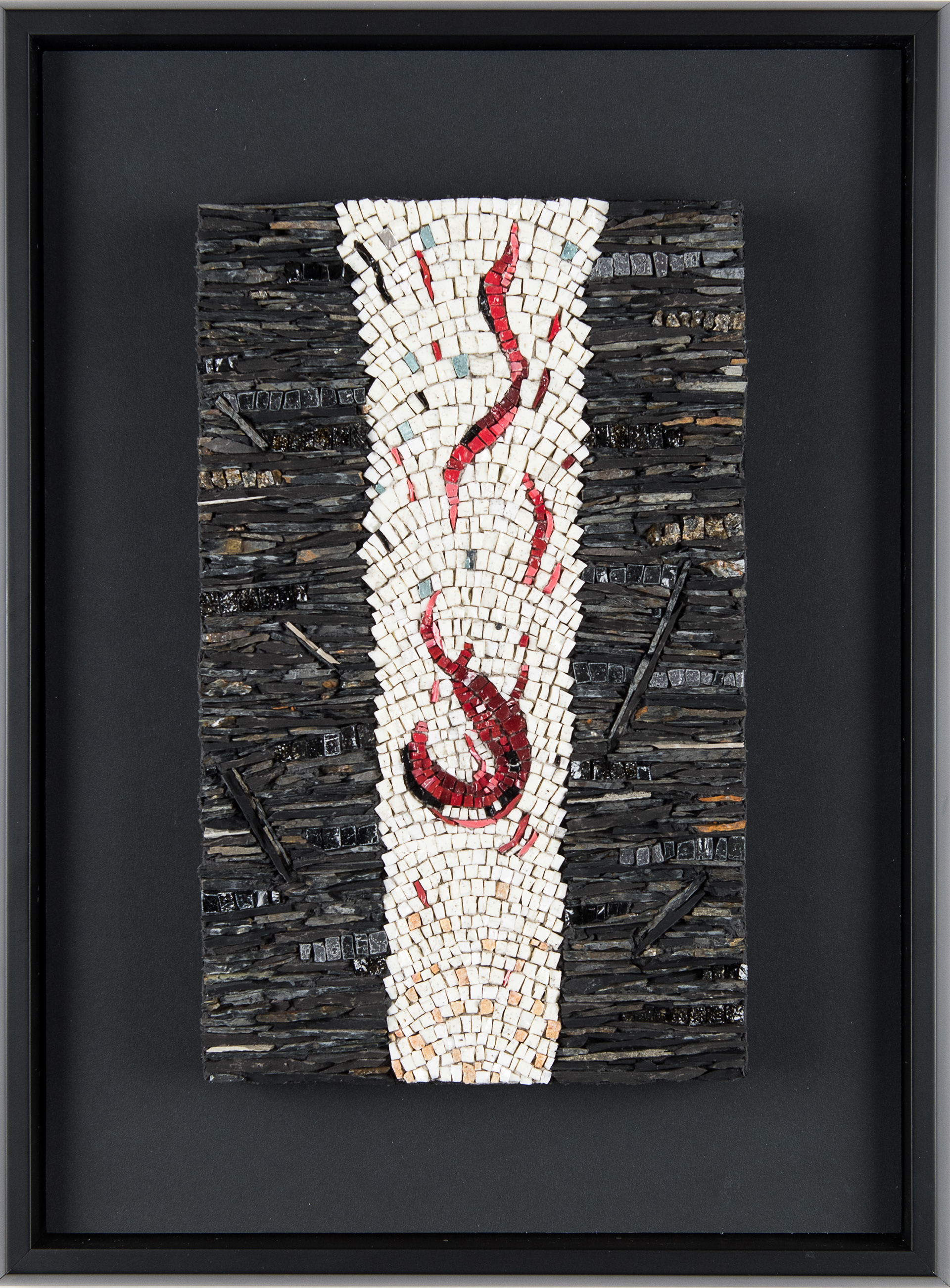 2017: Free Fall or Dark Night framed: 15.5” x 11.5” sold