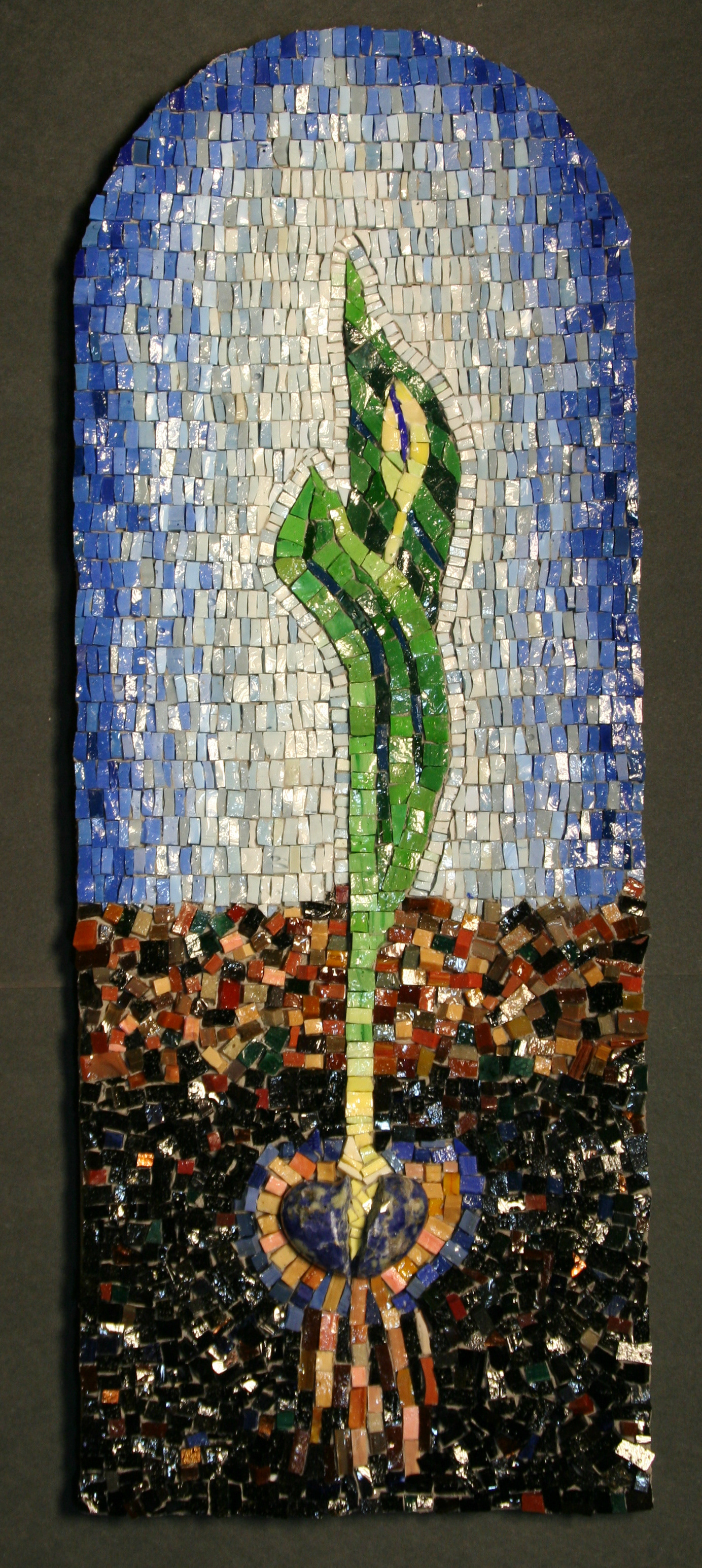 2012. Heartbreak. 21"x8". Unframed. Sold.