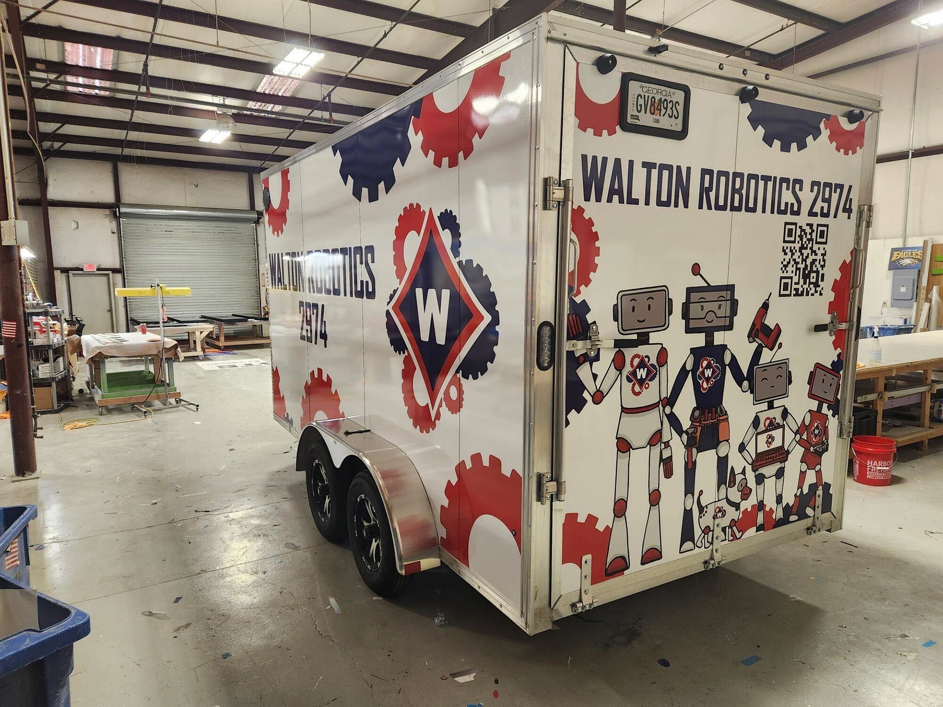 Wrapped Trailer Design