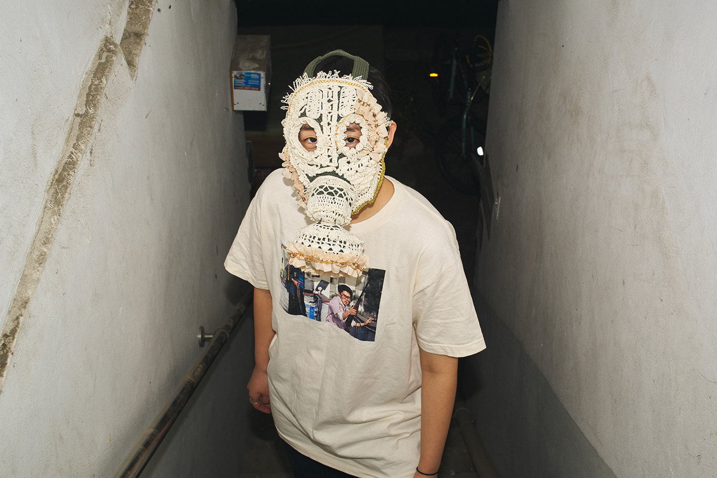 Gasmask from NCT127's Simon Say's MV Prop