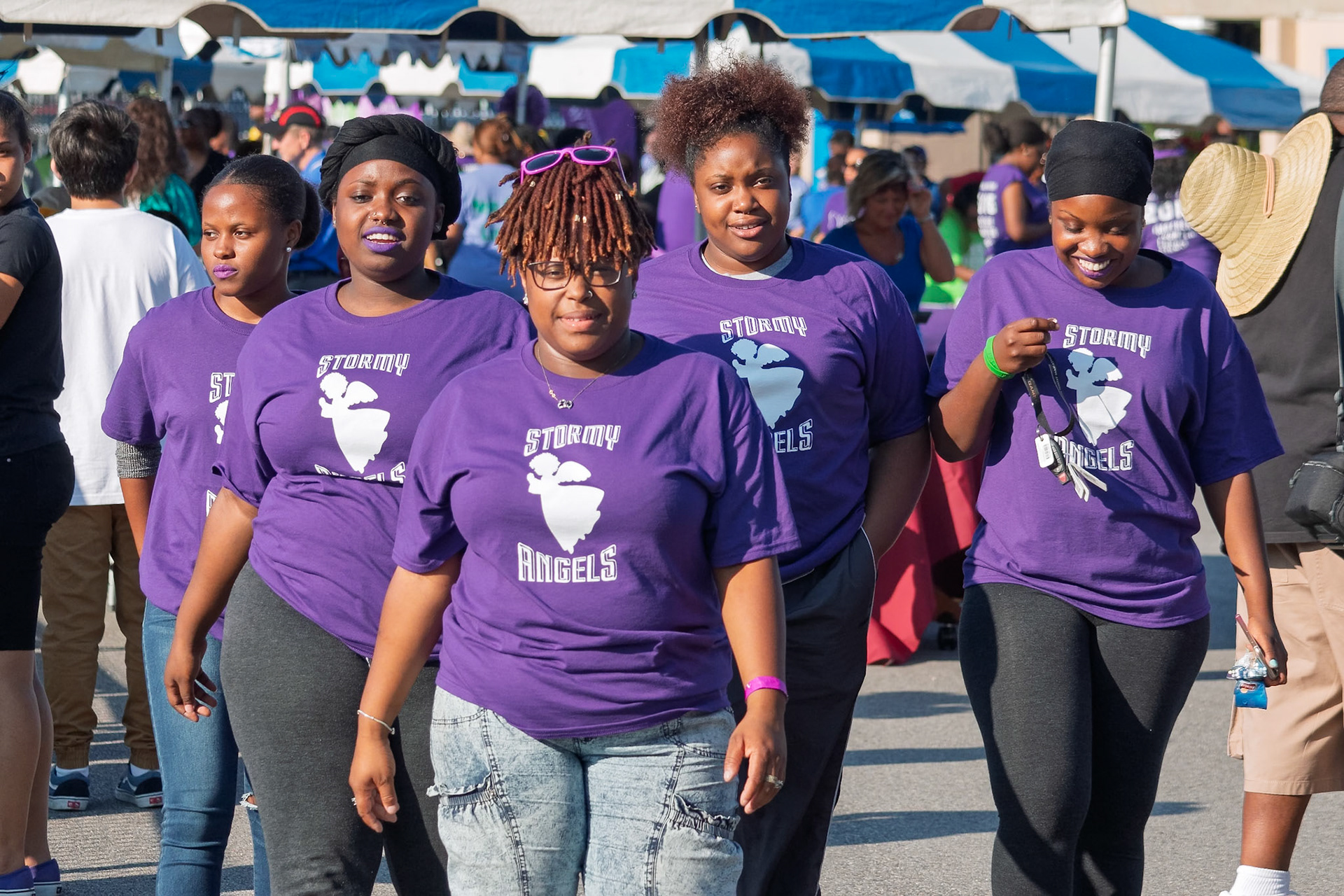 Lupus Walk 2016 at Todd stadium