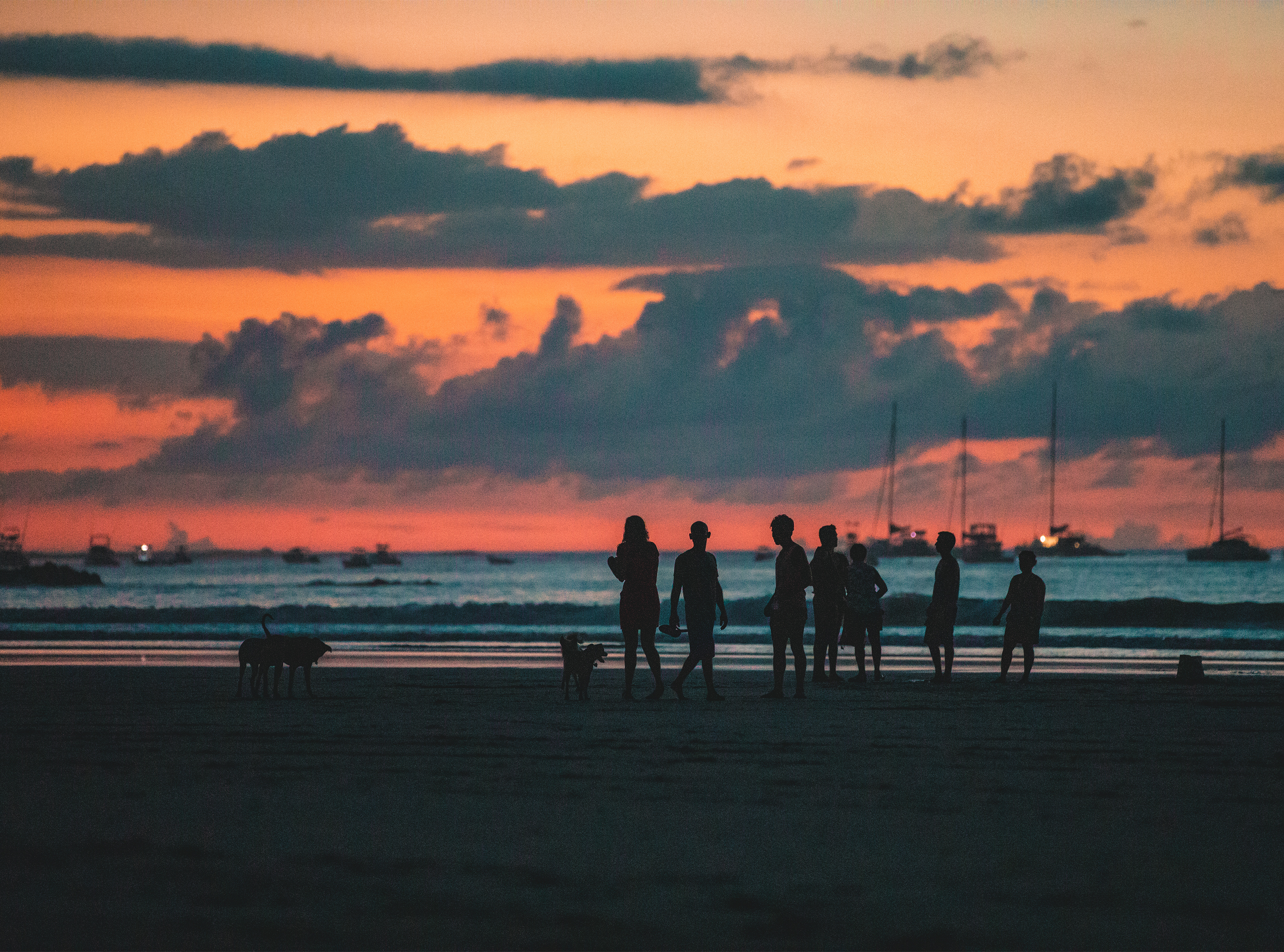 Sunsets there were golden. Even locals don't get used to it.