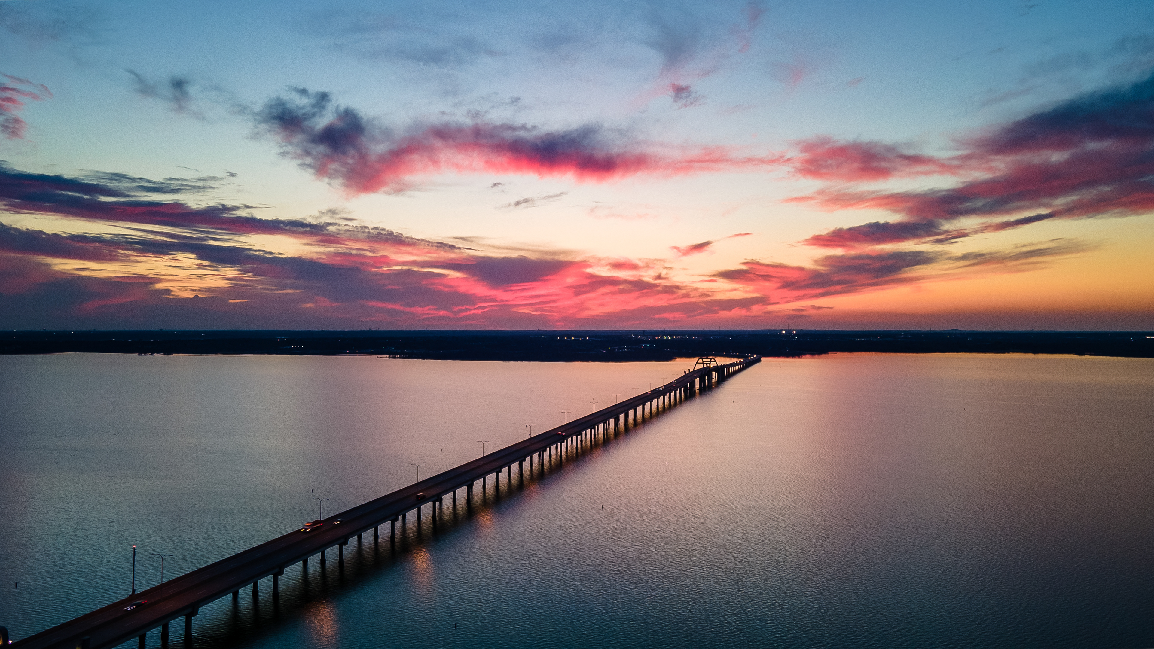 Lake Lewisville Toll Bridge