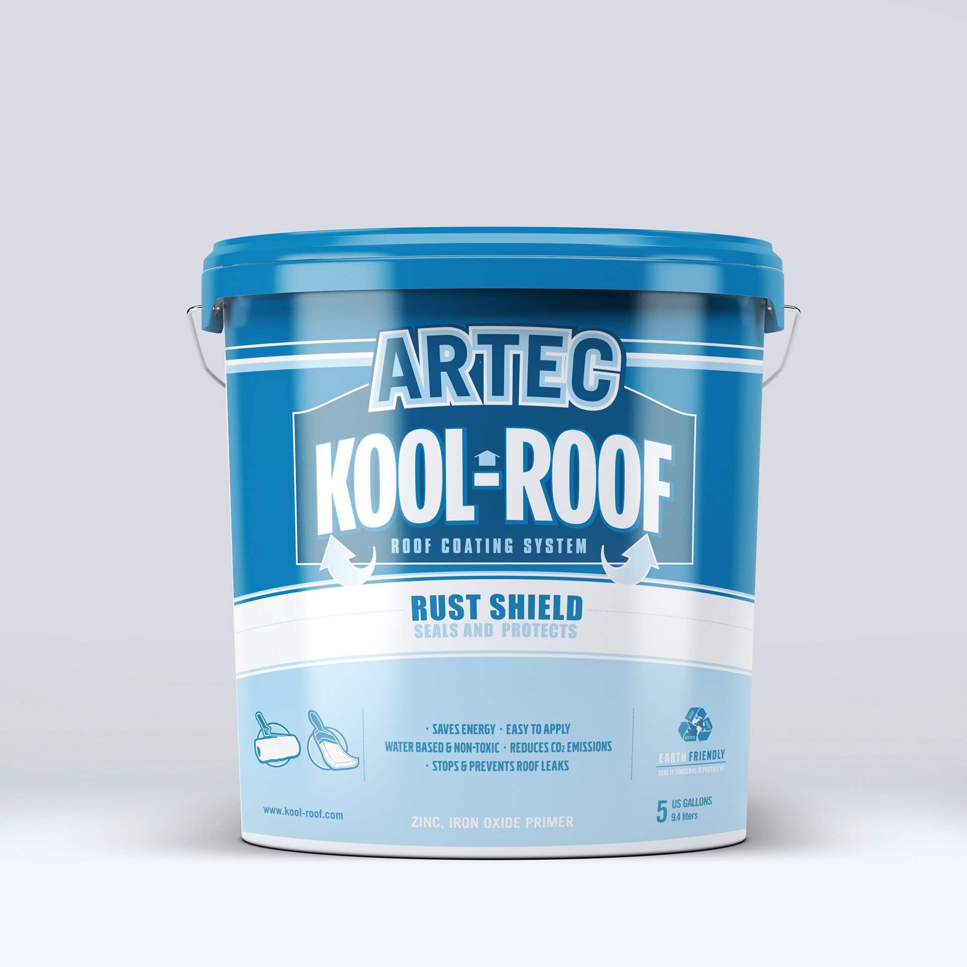 ARTEC KOOL ROOF - Rust Shield bucket design