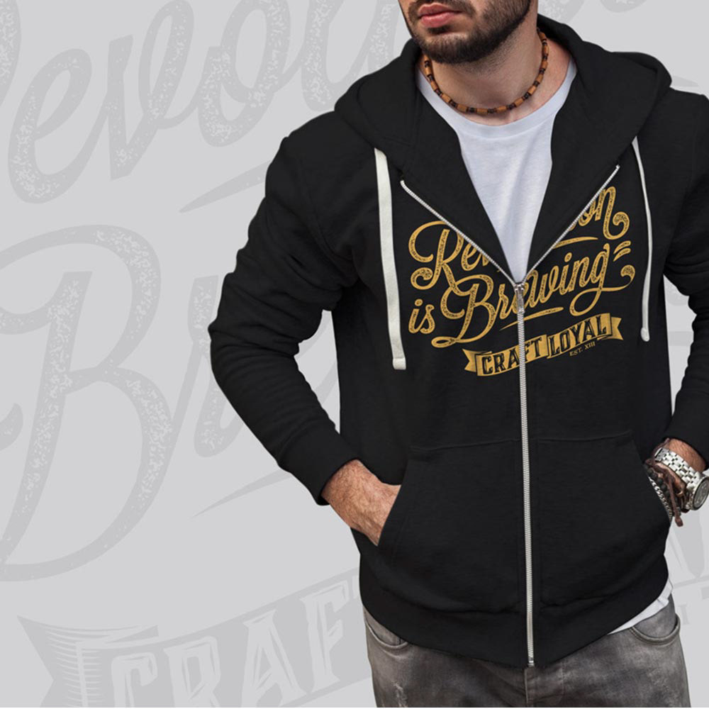 T-shirt design mockup for Social Media