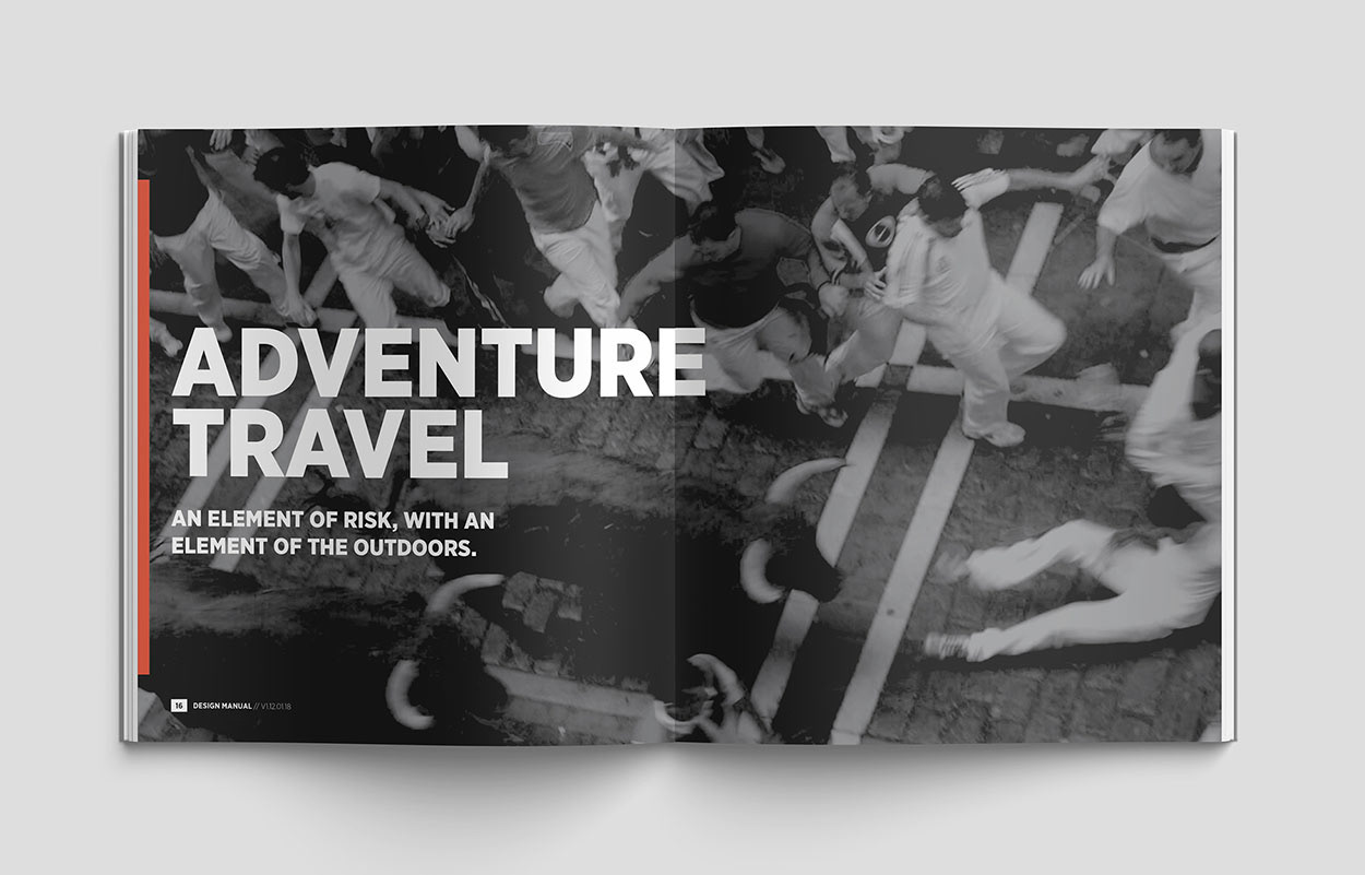 Adventure Travel is the overarching theme