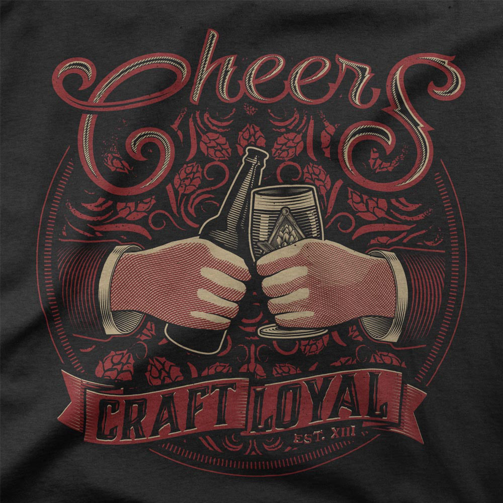 "CHEERS" design