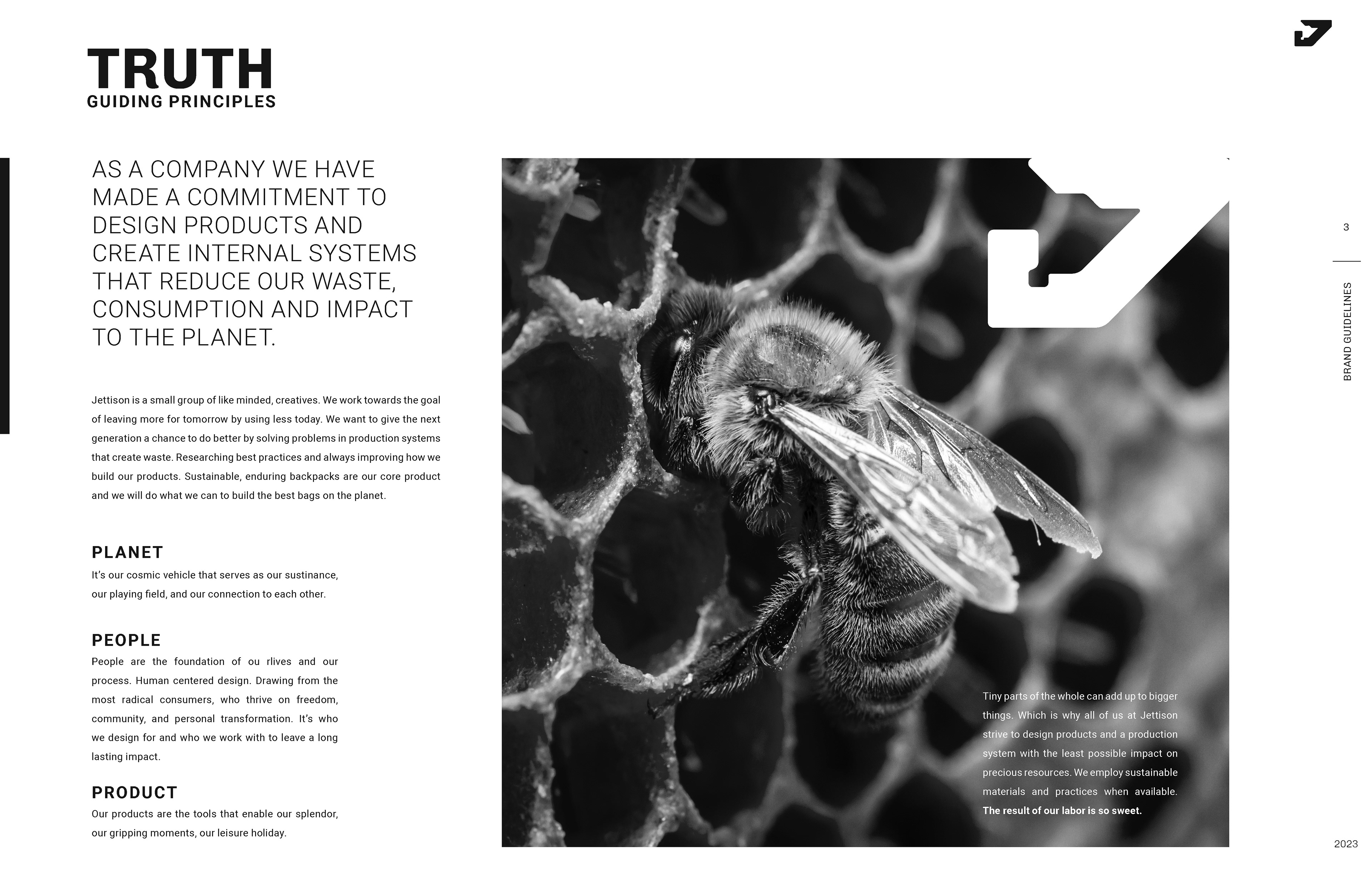 Introduction page from the Brand Guide