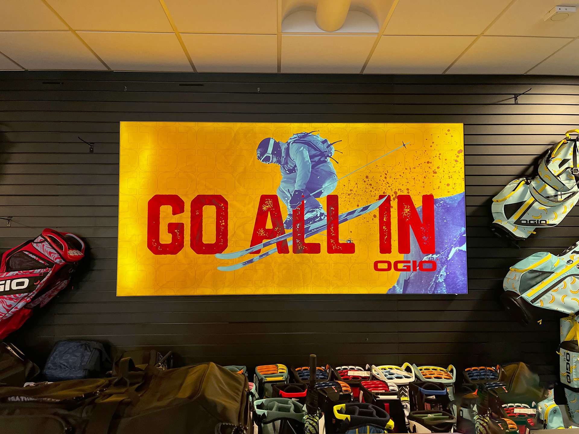 Graphic used for LED Lightbox displays in store