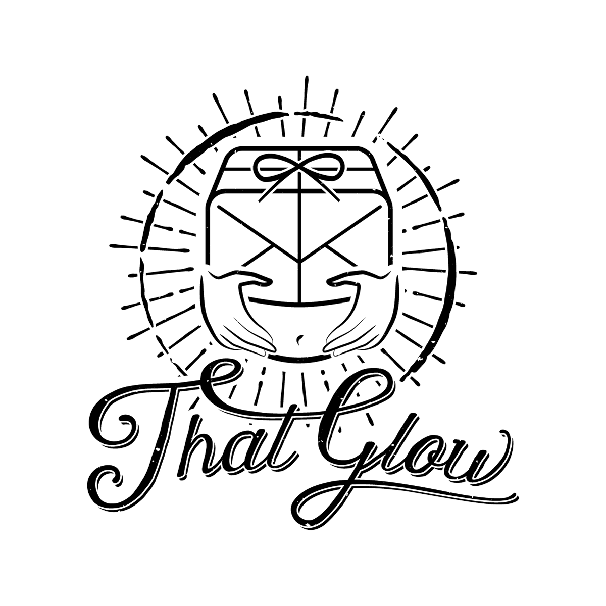 Pregnancy gift subscription box logo design