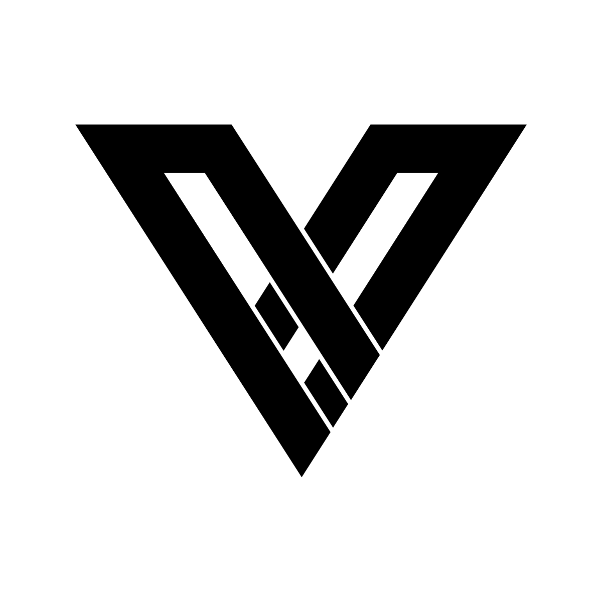 V-Rides veteran charity raffle logo design