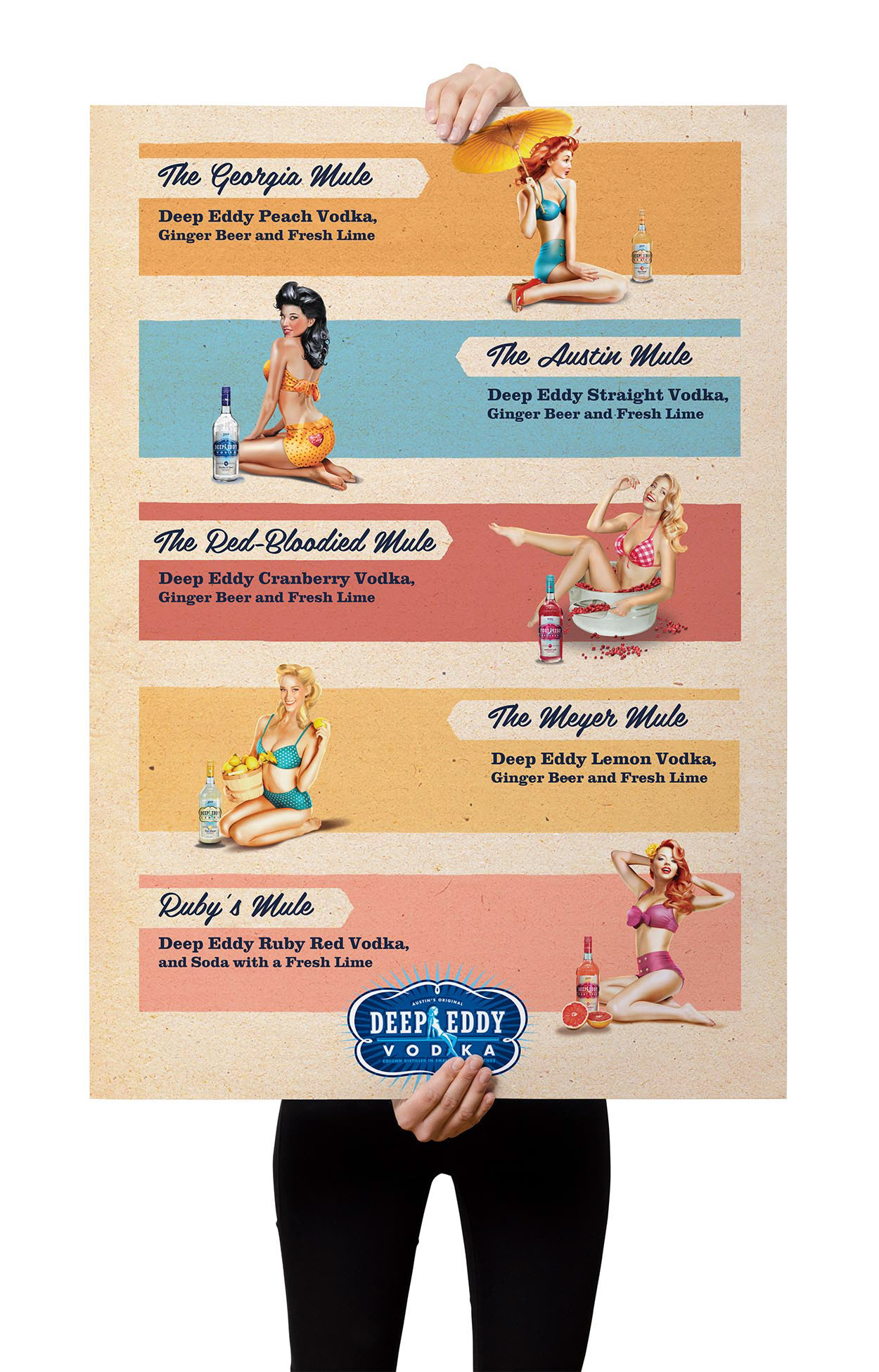 Deep Eddy Vodka drink special poster design
