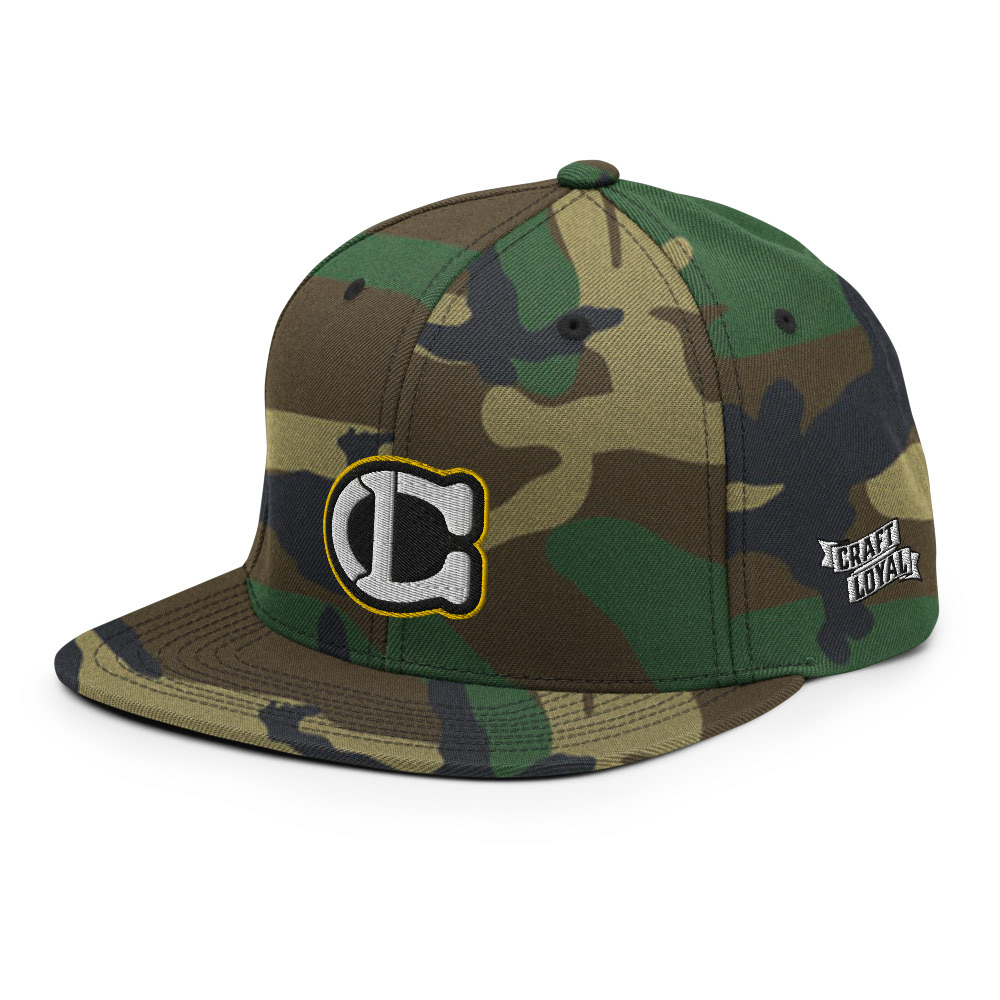 Monogram embroidered hat