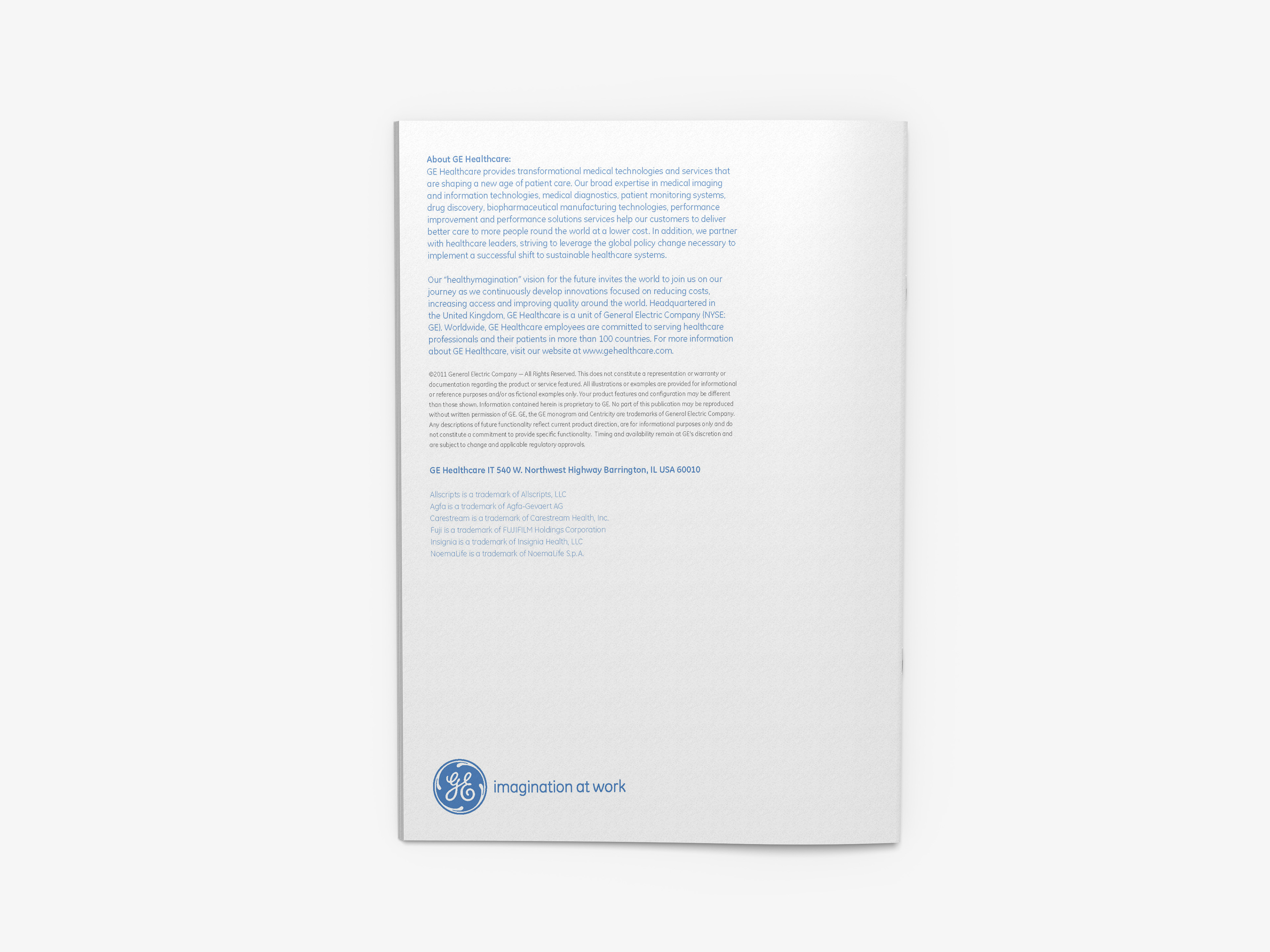 Clean and organized typography using color to create sections of information
