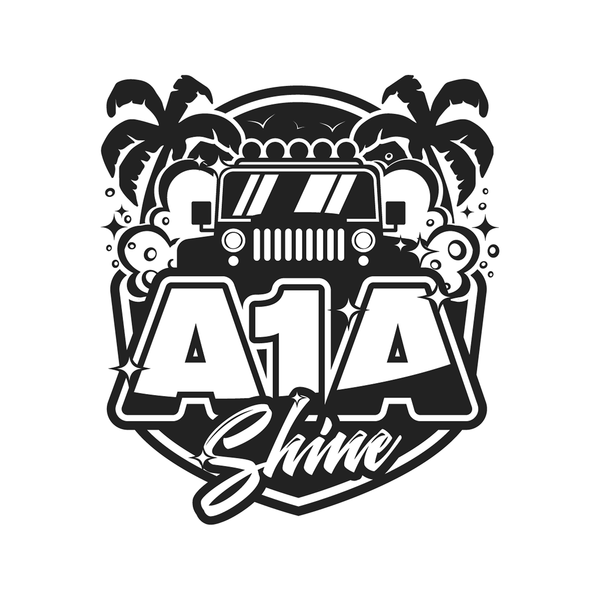 Florida based carwash logo design