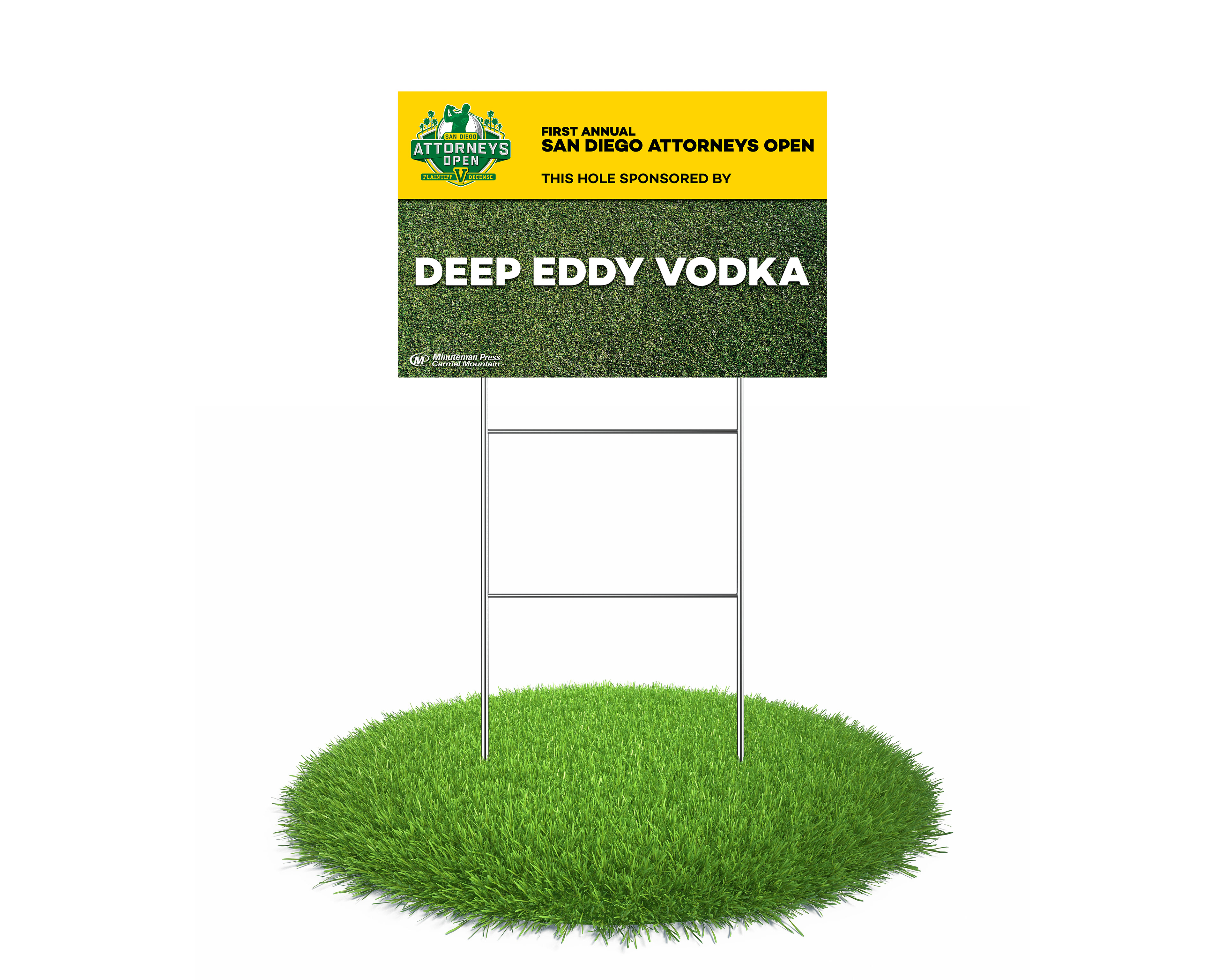 Design for Hole Sponsor sign