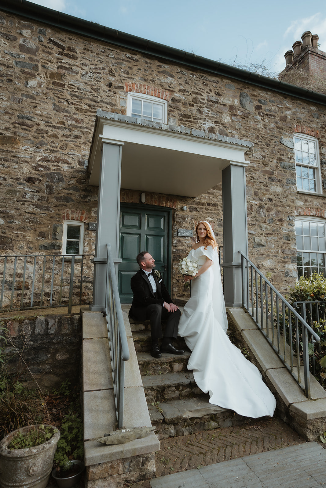 North Wales Wedding Bride and Groom