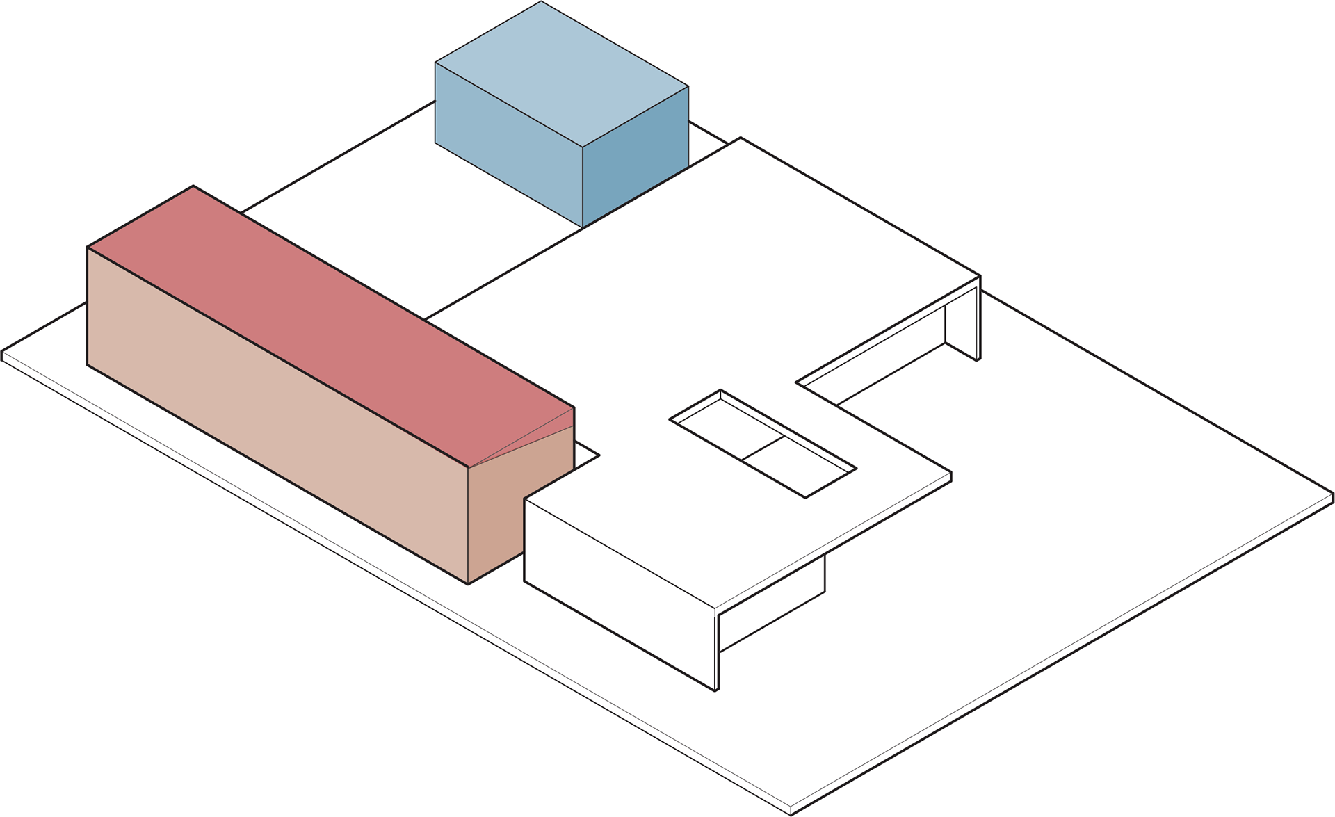 SLICE MASS 1 TO CREATE AN ANGLED ROOF