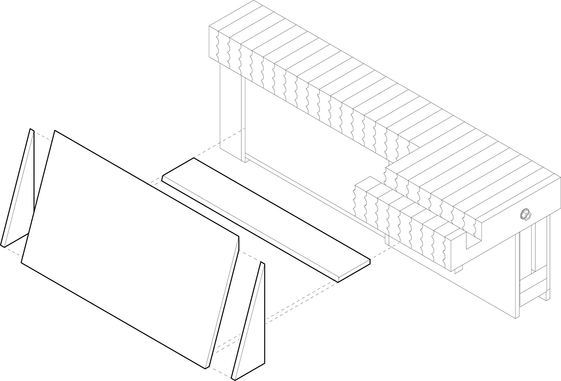 ADD THE SUPPORT FOR THE STAIRS