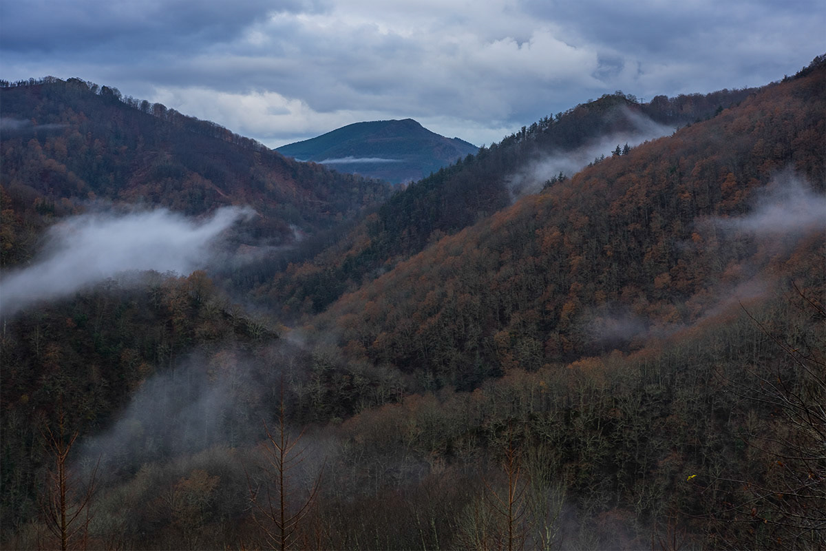 Vistas desde el alto de Arano