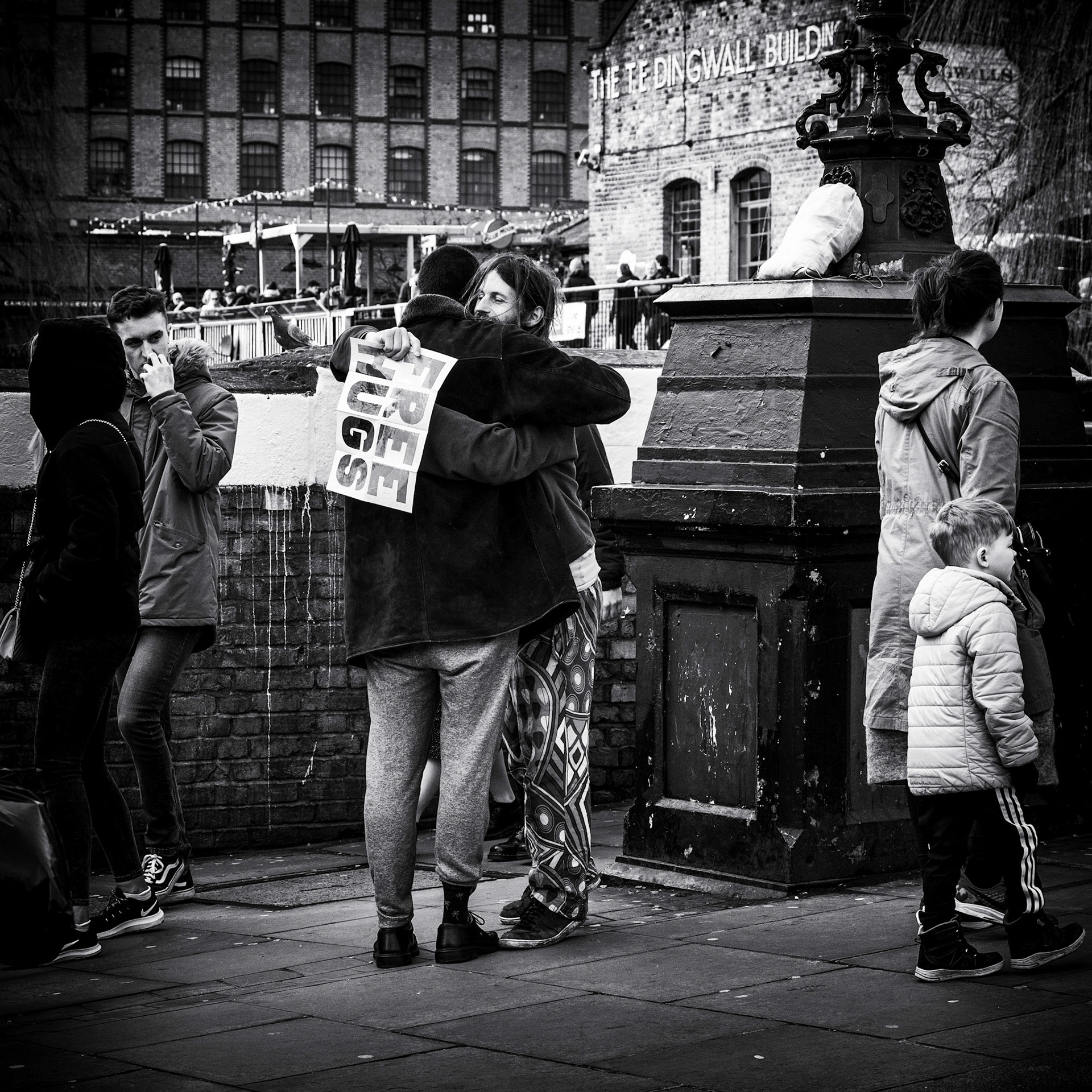 More hugs to the people