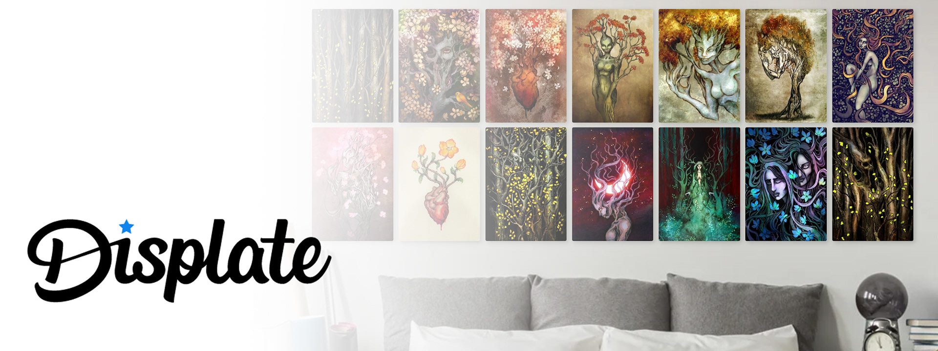 Displate provides high quality prints on metal for your wall!