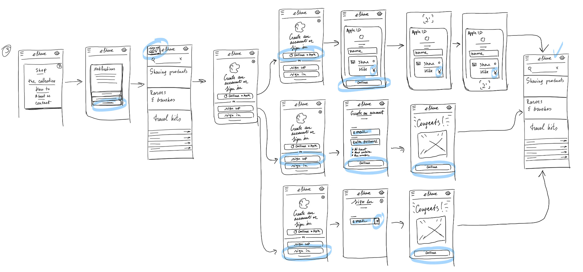 eShave : UX/UI Case Study image 11