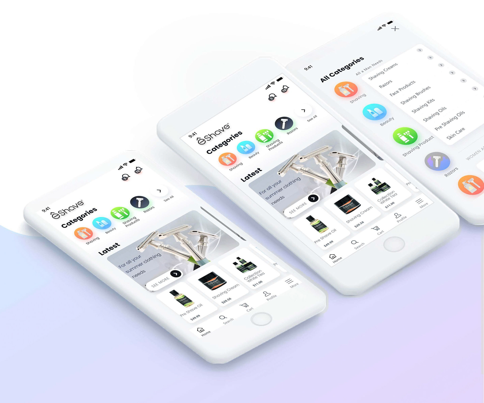 eShave : UX/UI Case Study image 2